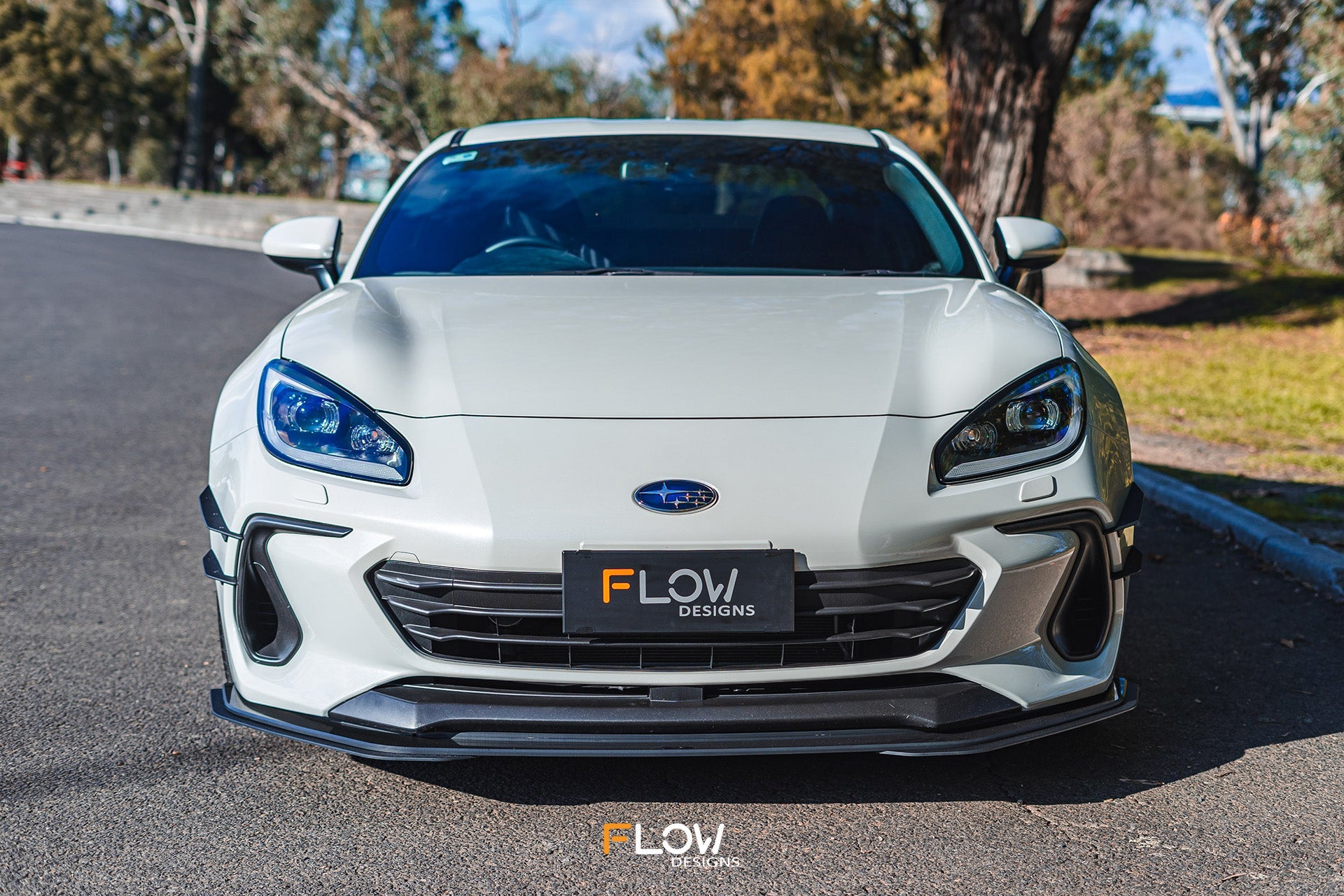 Flow Designs ZD8 BRZ Front Lip Splitter Extensions (Pair) - iilumolab
