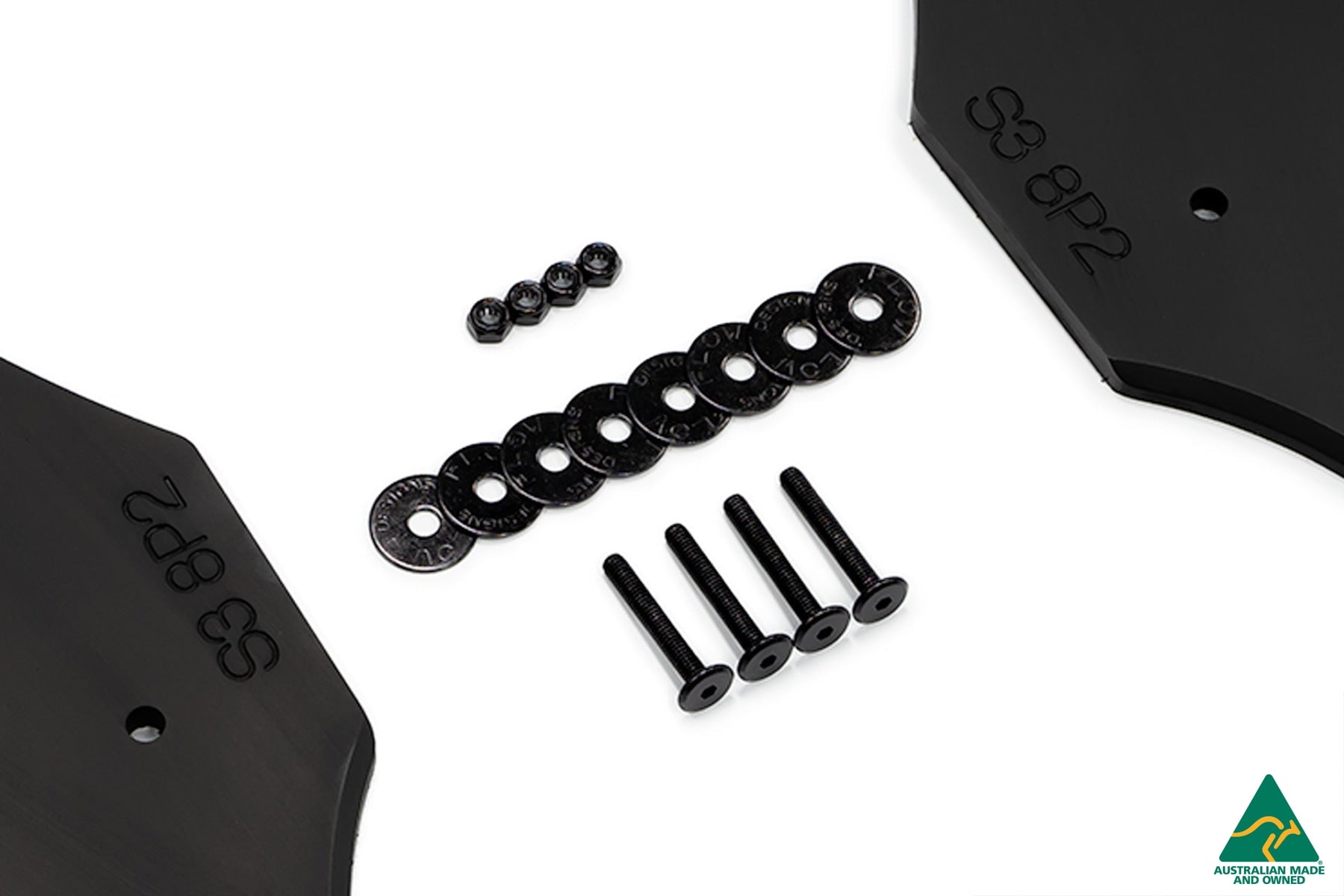 Flow Designs S3 8P2 Hatch (Facelift) Rear Spats V3 (Pair) - iilumolab