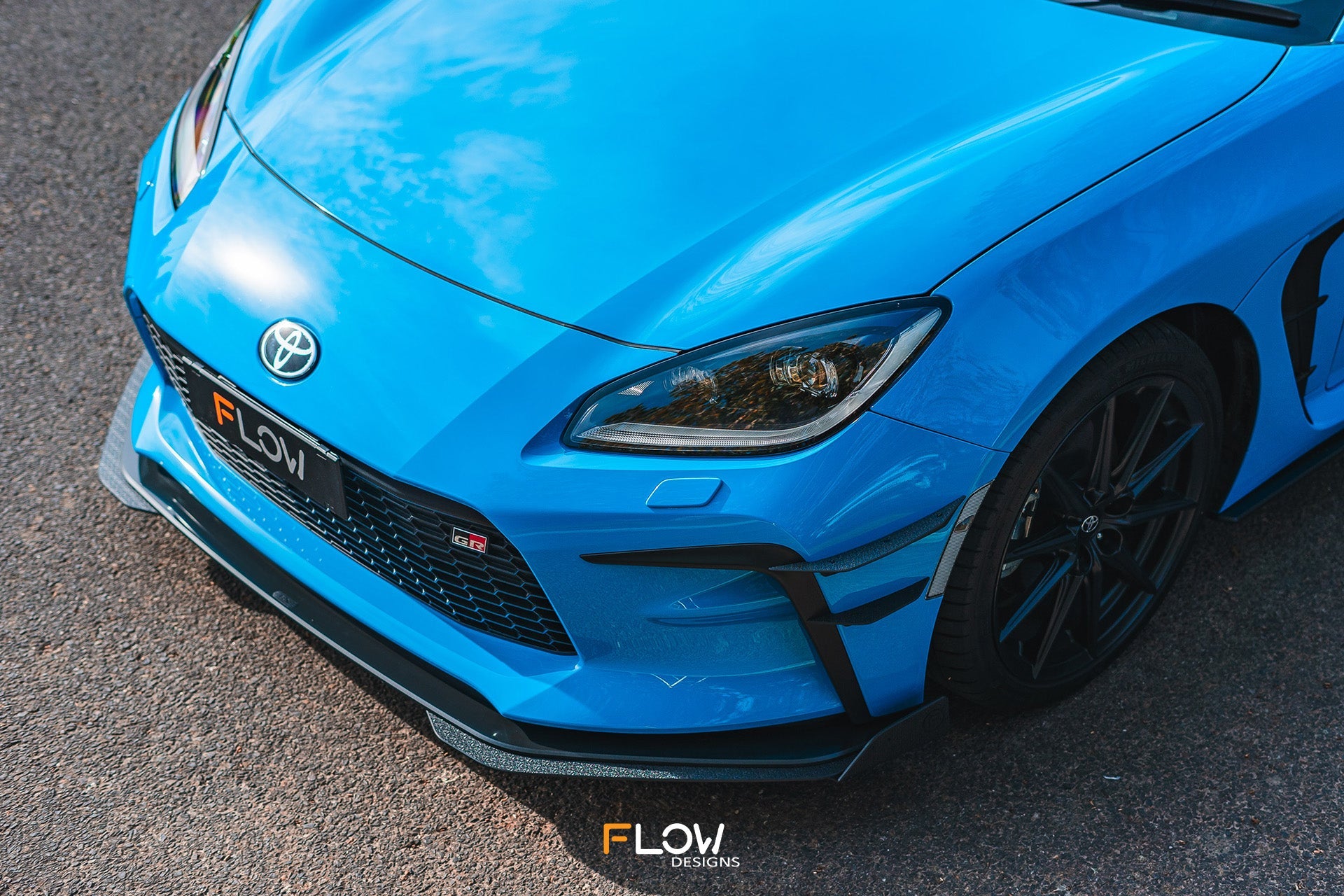 Flow Designs ZN8 GR86 Front Bumper Canards - iilumolab