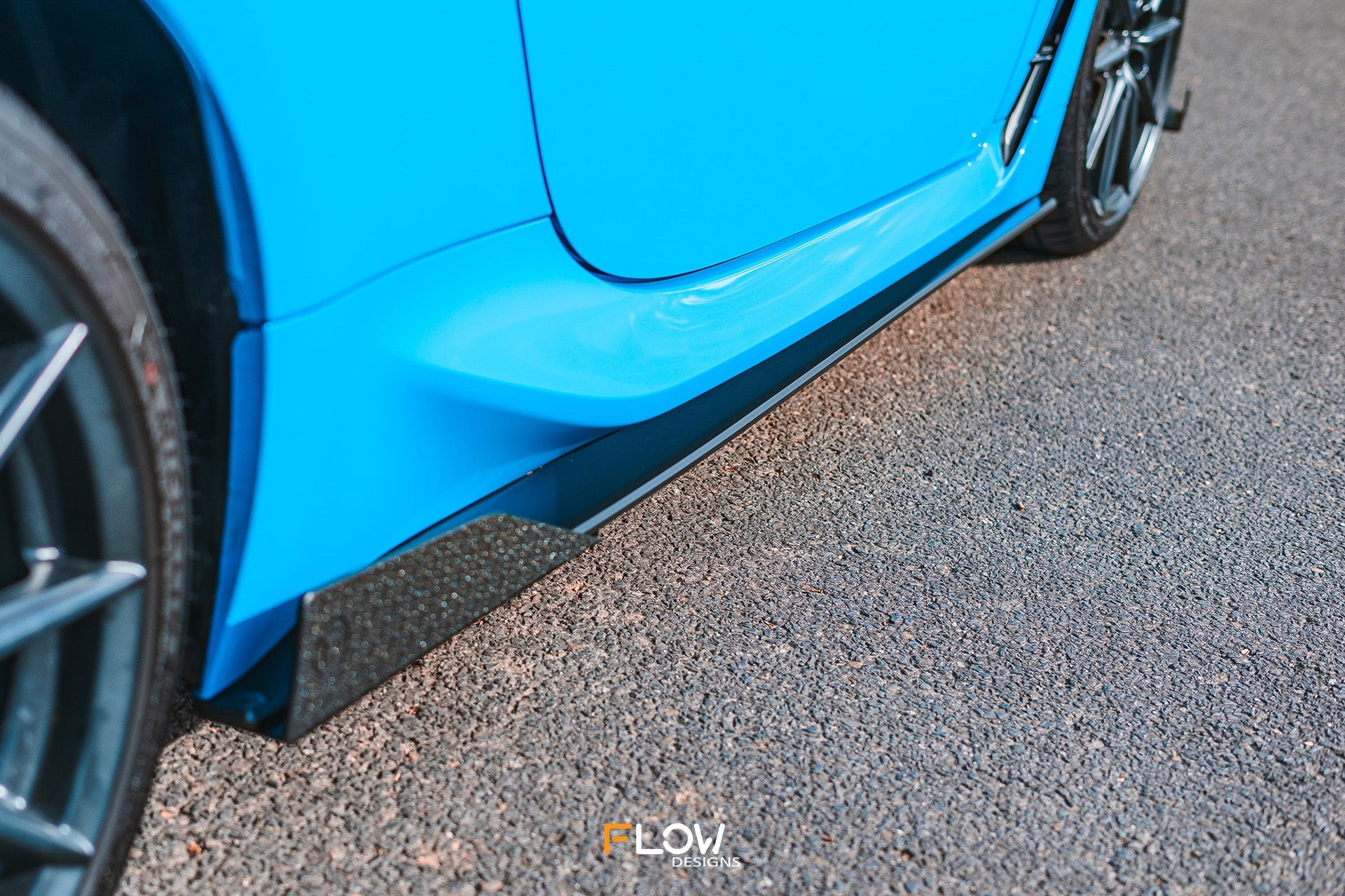 Flow Designs ZN8 GR86 Side Skirt Splitters (GLOSS: Pair) - iilumolab