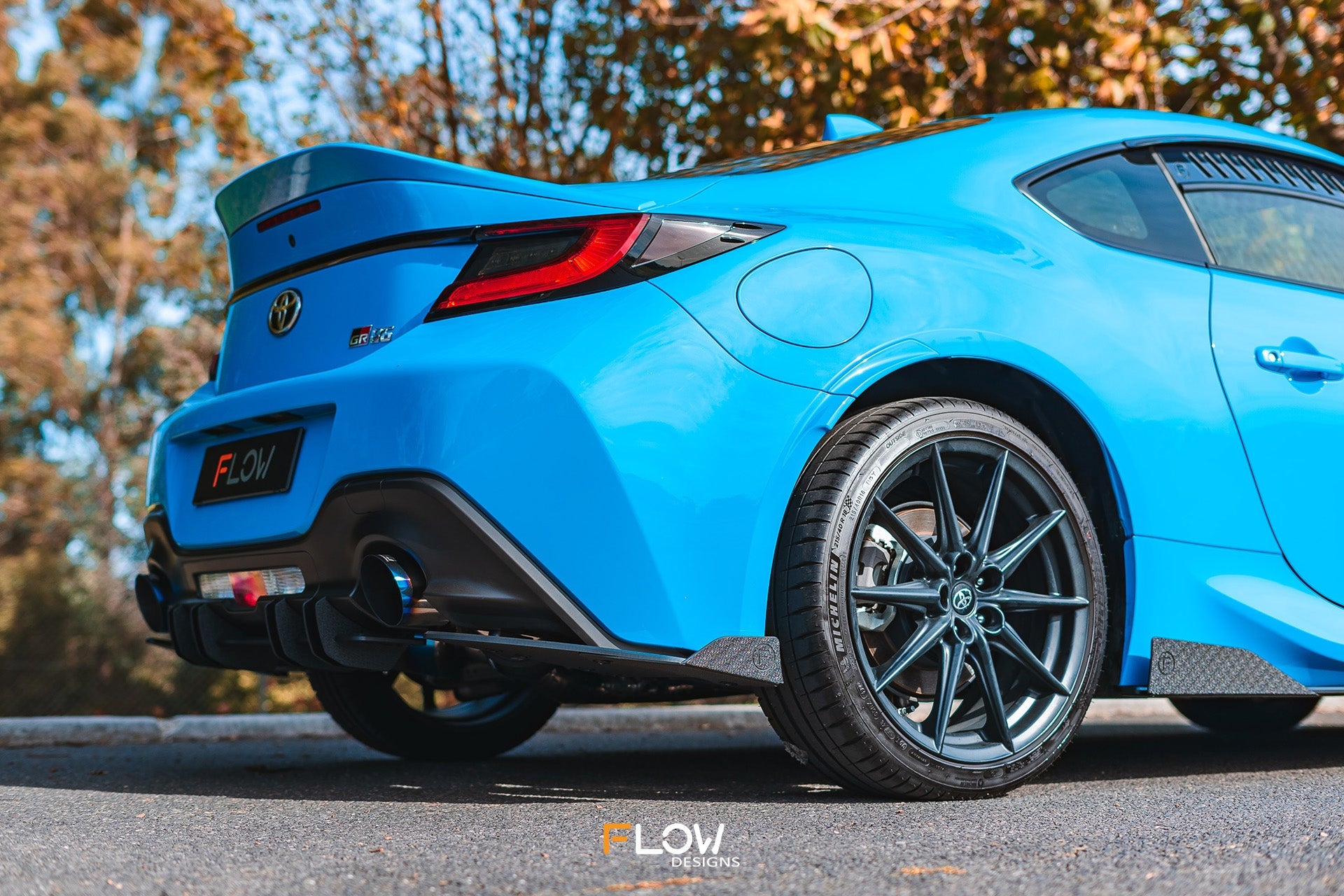 ZN8 GR86 Flow-Lock Rear Diffuser (GLOSS) - iilumolab
