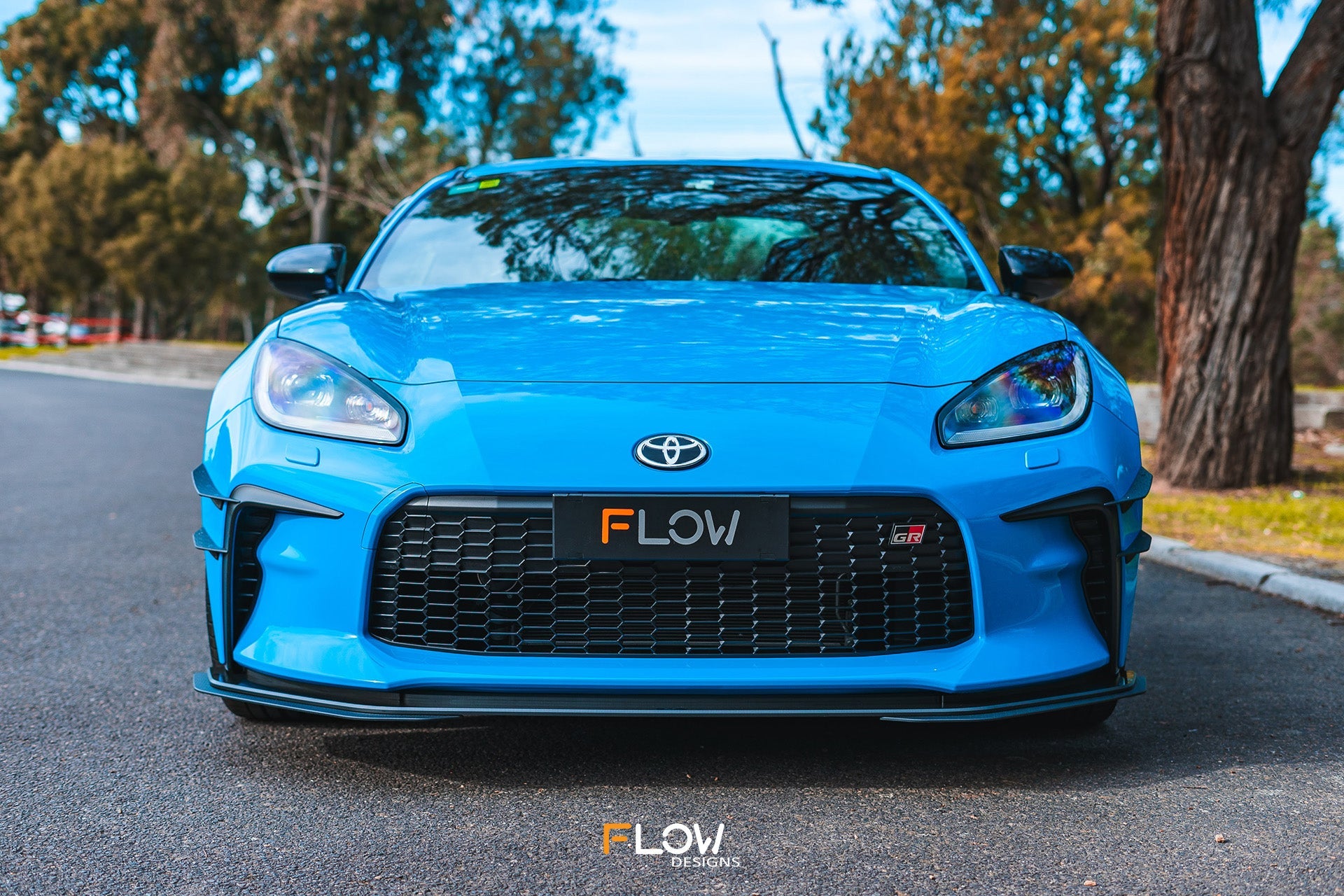 Flow Designs ZN8 GR86 Front Lip Splitter Extensions (Pair) - iilumolab