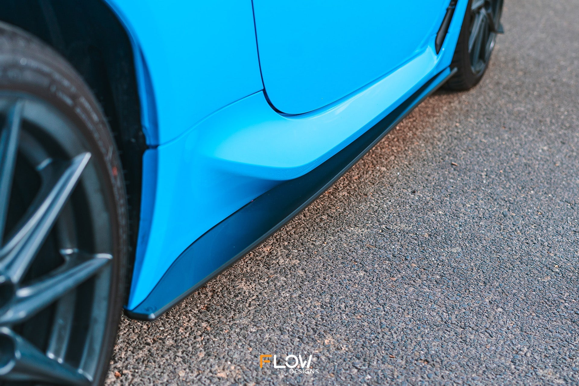 Flow Designs ZN8 GR86 Side Skirt Splitters (GLOSS: Pair) - iilumolab