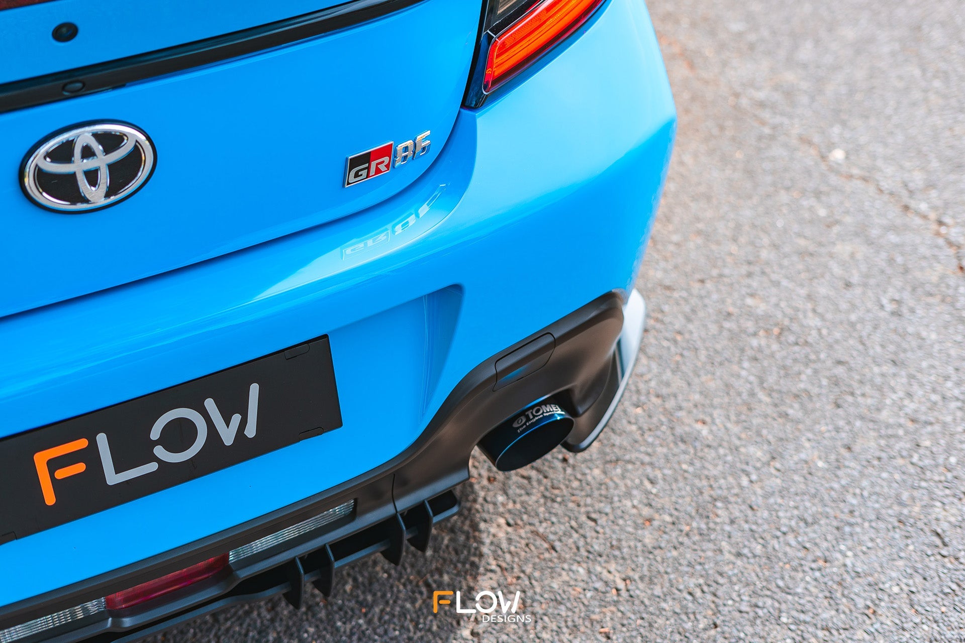 Flow Designs ZN8 GR86 Rear Spats (GLOSS; Pair) - iilumolab