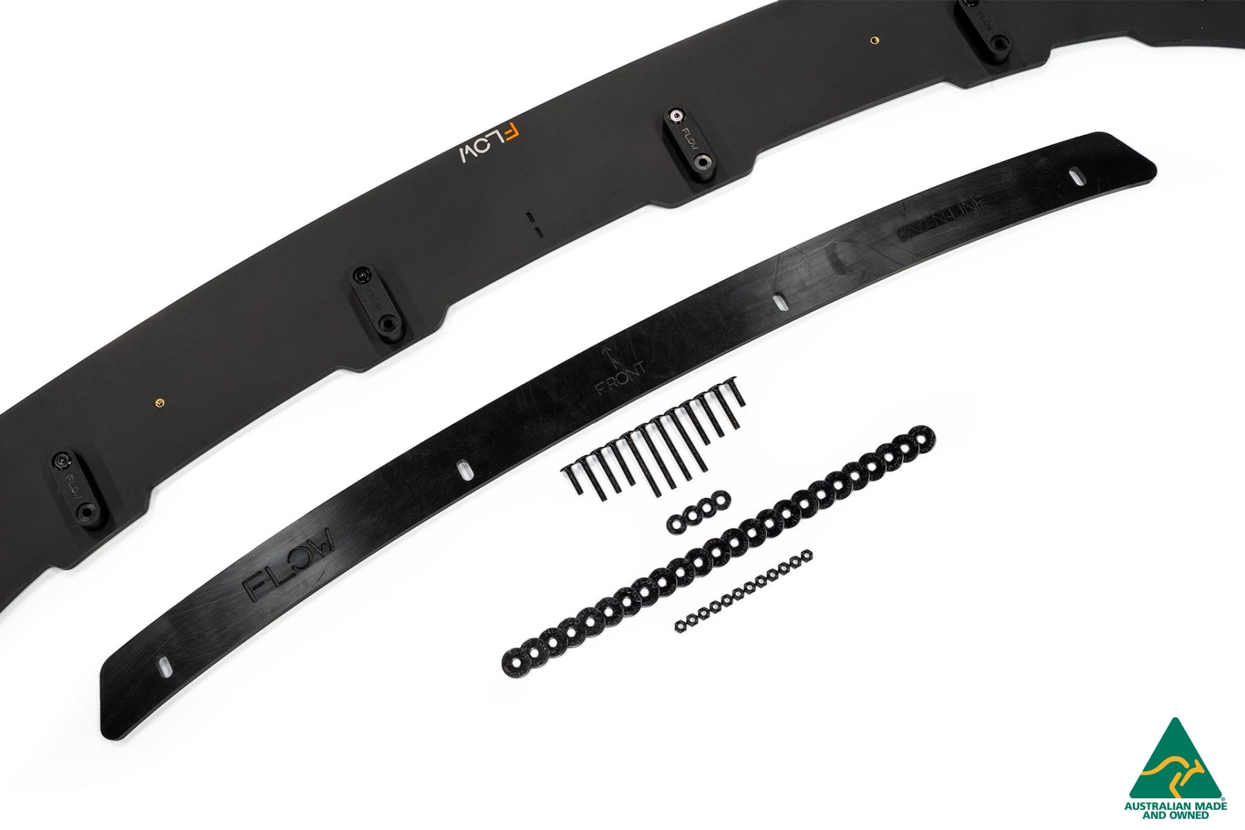 Flow Designs CN7 Elantra N Line Sedan 2020 Front Lip Splitter & Mounting Brace - iilumolab