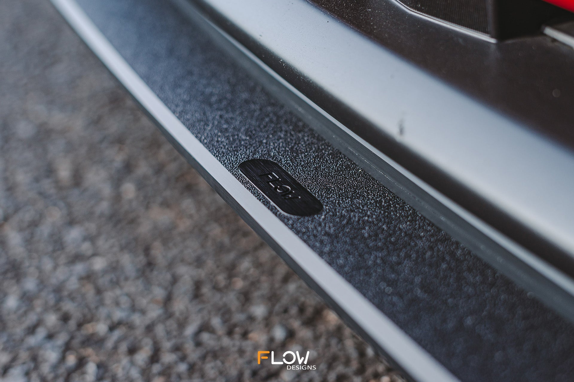 Flow Designs ZD8 BRZ Front Lip Splitter (TEXTURED) - iilumolab