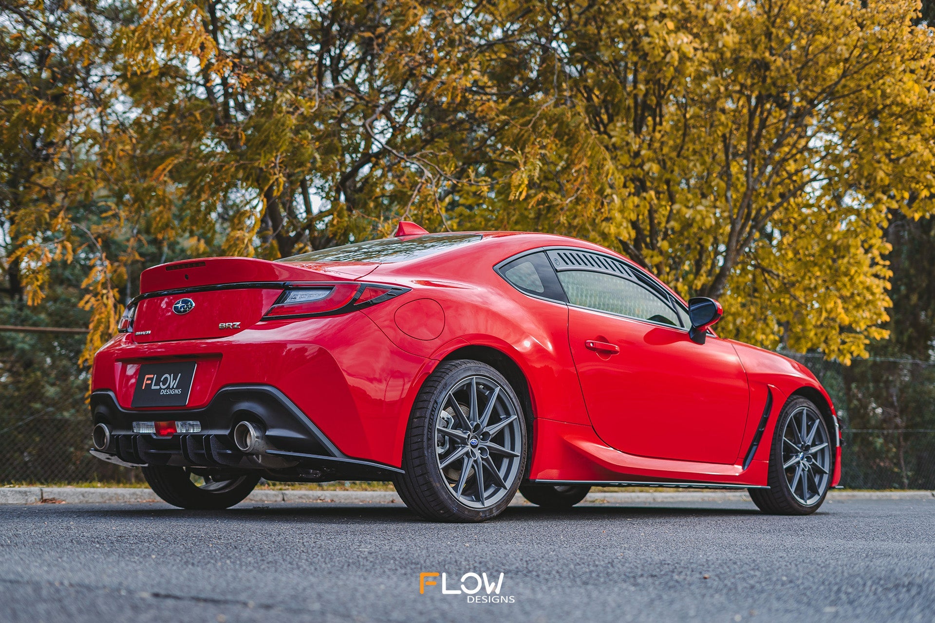 ZD8 BRZ Flow-Lock Rear Diffuser (TEXTURED) - iilumolab