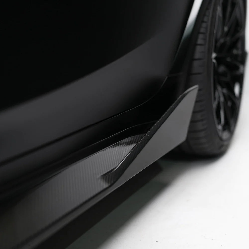 M-Performance Style Side Skirts Pre Pregged Dry Carbon For BMW M3 G80 G81 20+
