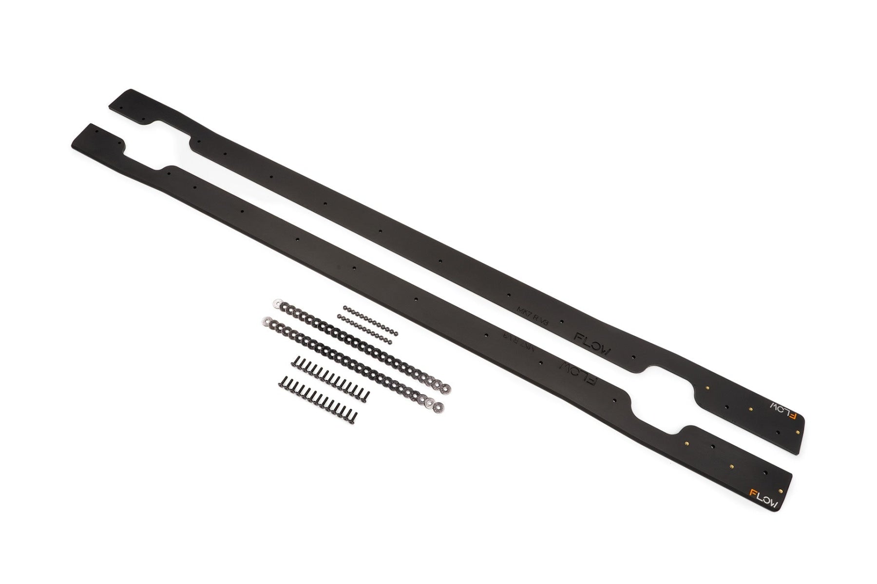 Flow Designs MK7 Golf R Side Skirt Splitters V3 (Pair) - iilumolab