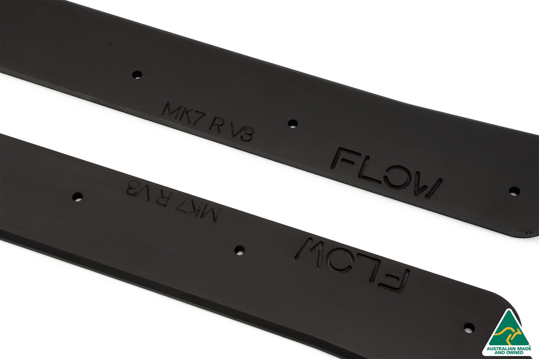 Flow Designs MK7 Golf R Side Skirt Splitters V3 (Pair) - iilumolab