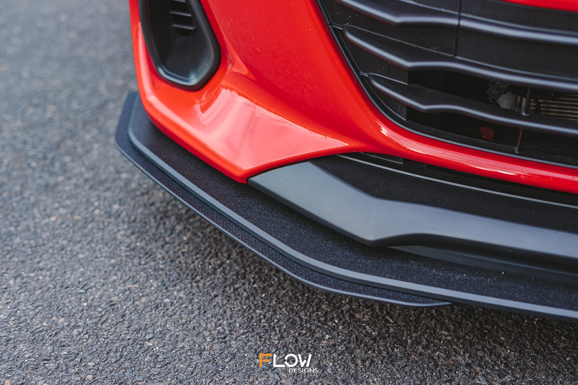 Flow Designs ZD8 BRZ Front Lip Splitter Extensions (Pair) - iilumolab