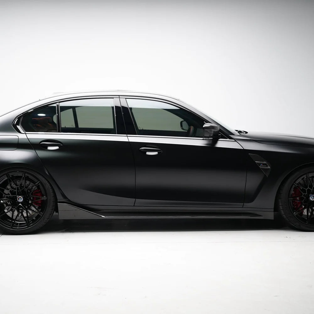 M-Performance Style Side Skirts Pre Pregged Dry Carbon For BMW M3 G80 G81 20+