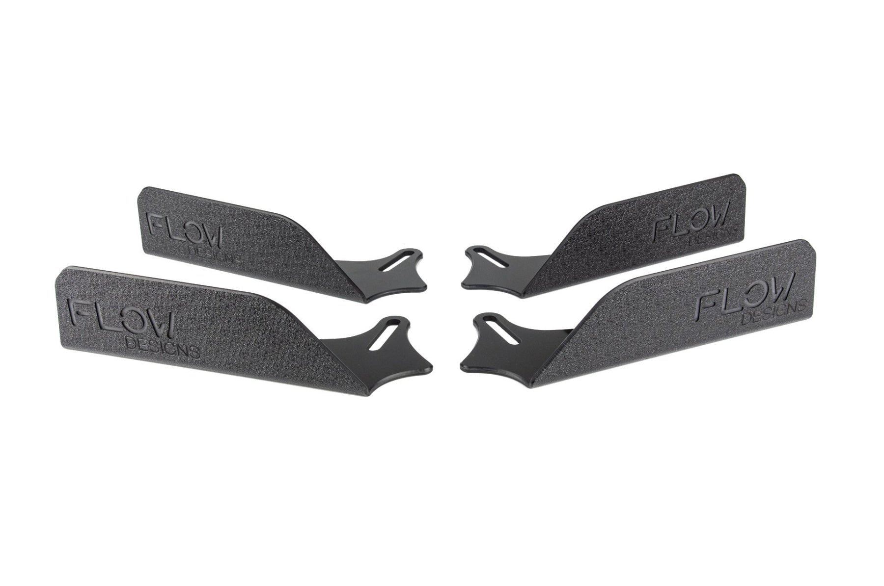 Flow Designs i30N Hatch PD (2018-2020) Side Skirt Splitter Winglets (Pair) - iilumolab
