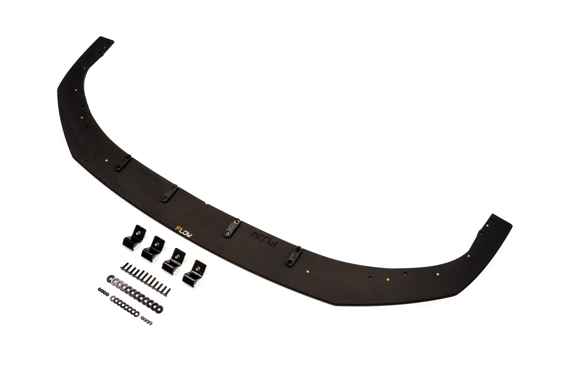Flow Designs i30N Fastback PD FL 2022+ Front Lip Splitter & Reinforcement Brackets - iilumolab
