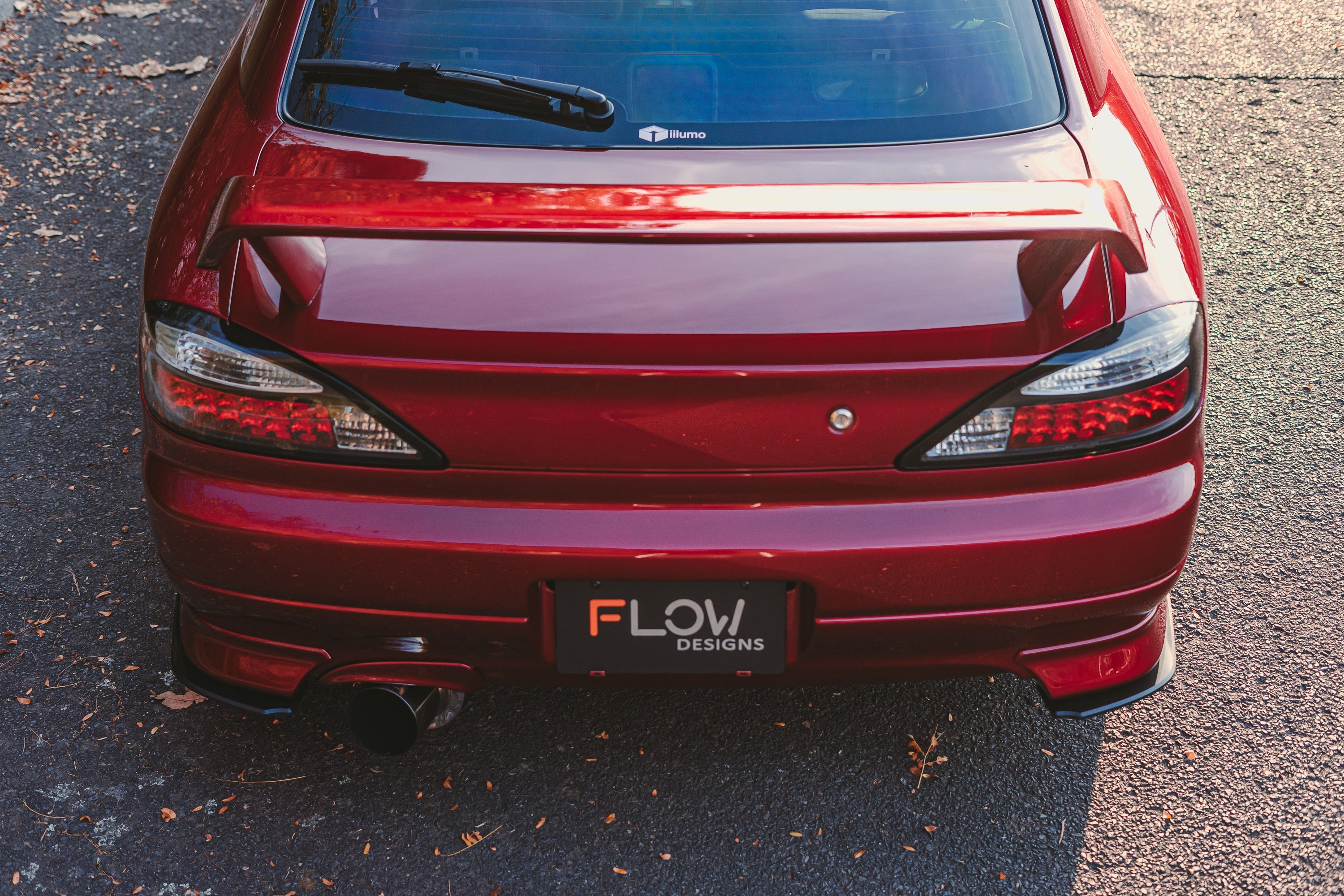 Flow Designs S15 / 200SX Aero Rear Pods/Spats V3 (Pair) - iilumolab