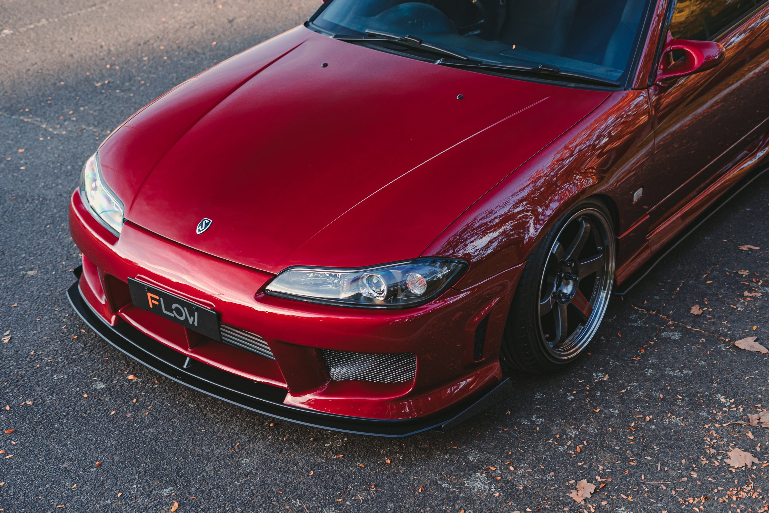 Flow Designs S15 / 200SX Aero Front Lip Splitter V3 (For Aero Front Bar) - iilumolab