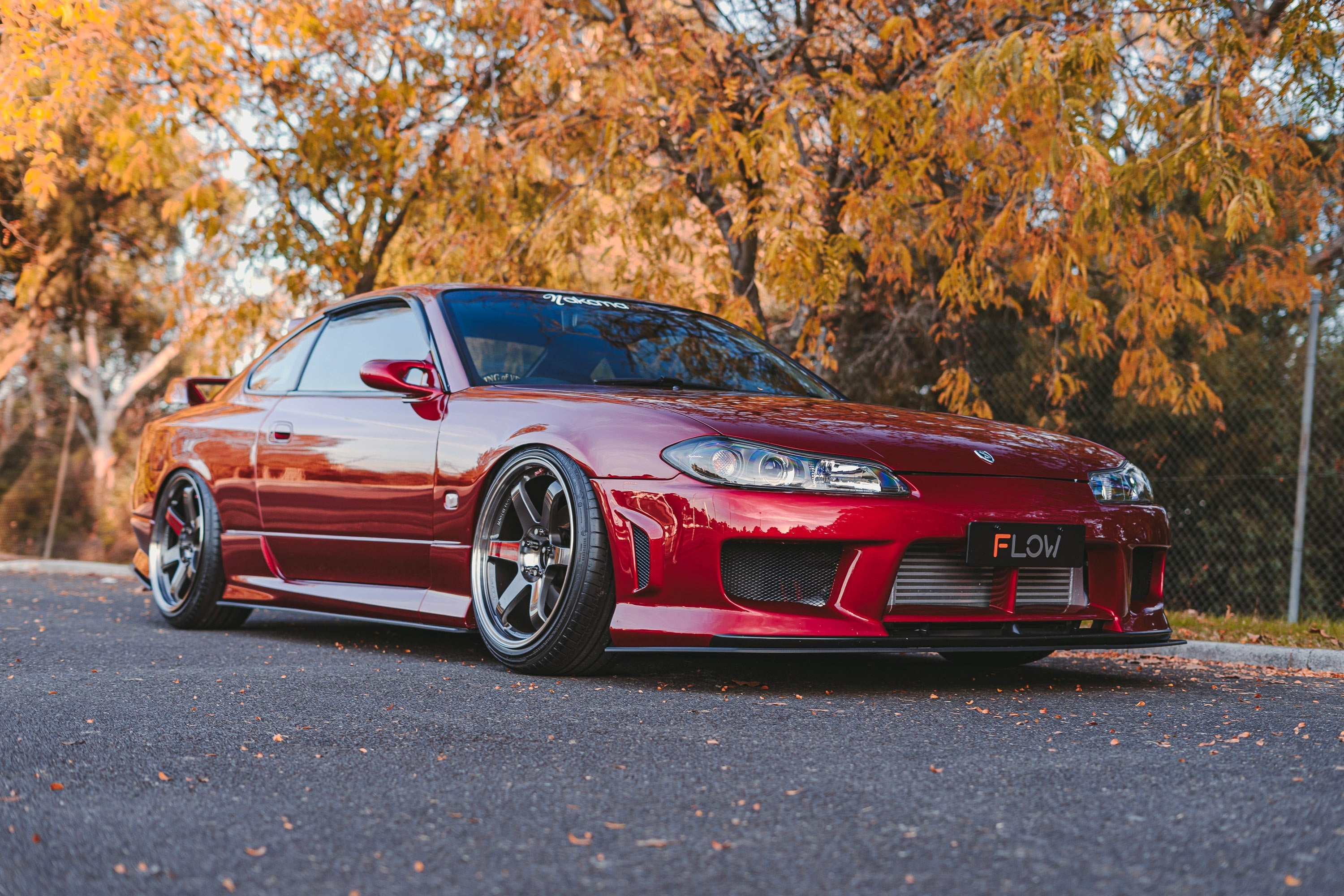 Flow Designs S15 / 200SX Aero Front Lip Splitter V3 (For Aero Front Bar) - iilumolab