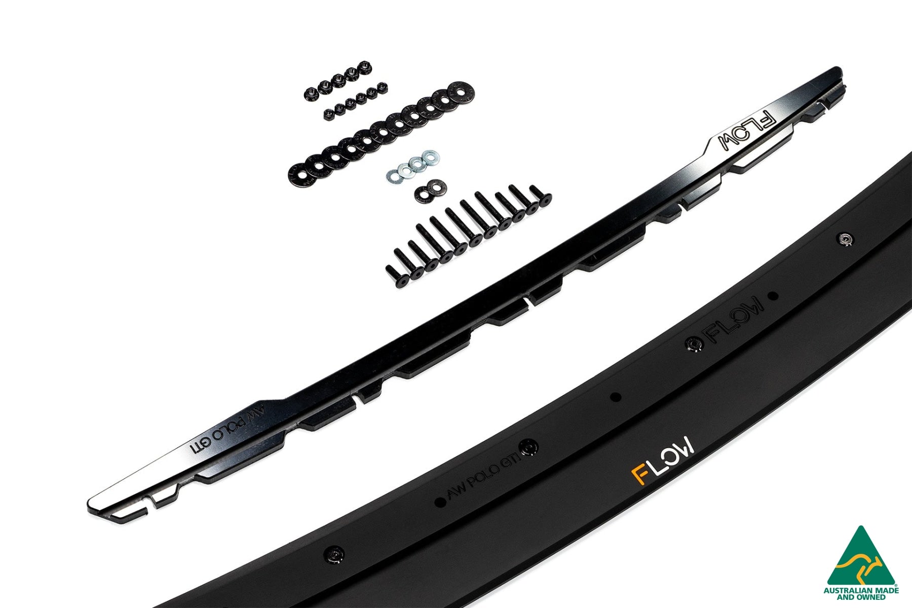 Flow Designs AW Polo GTI Front Lip Splitter - iilumolab