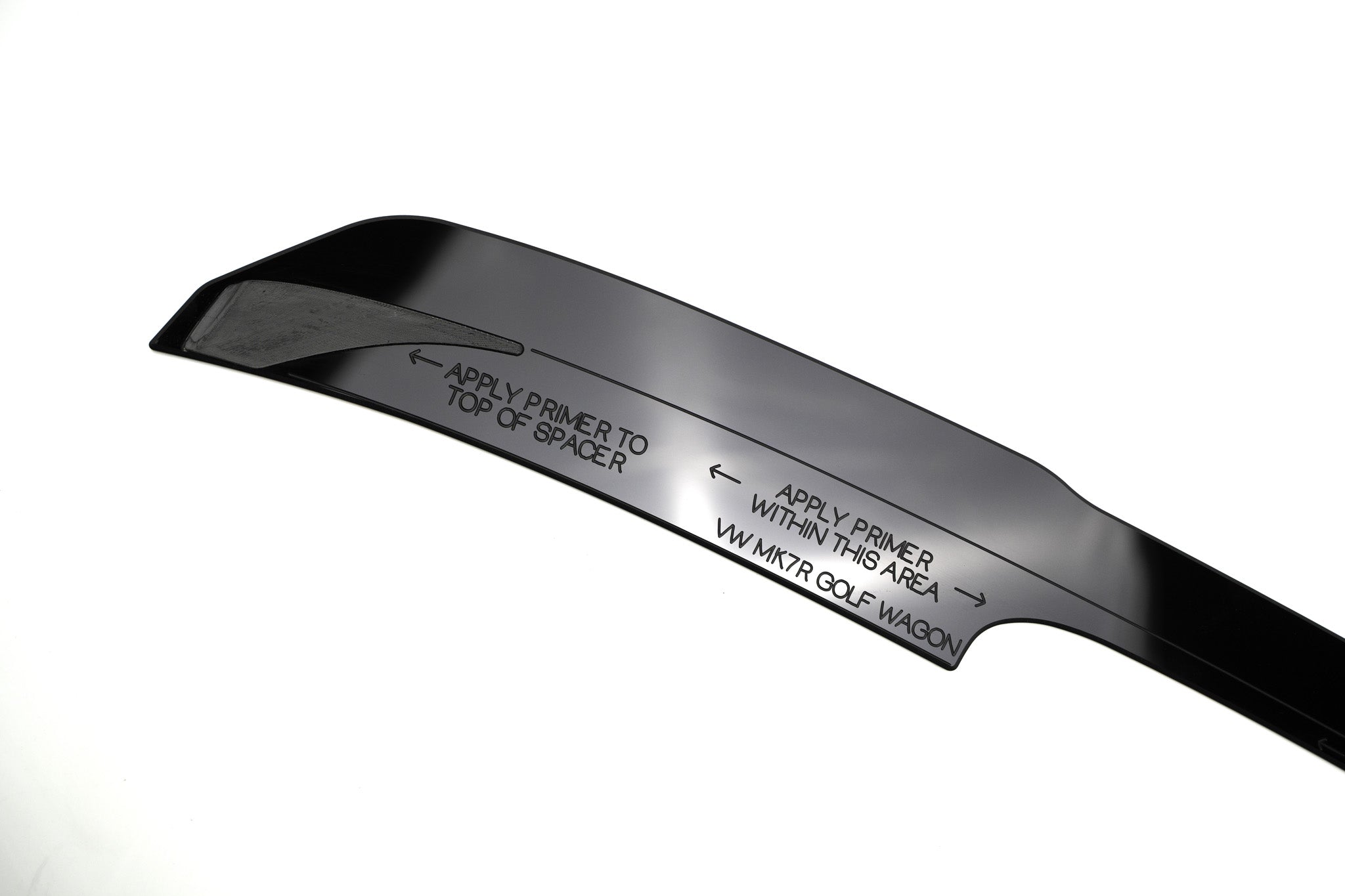 Flow Designs MK7 Golf R Wagon Rear Spoiler Extension - iilumolab