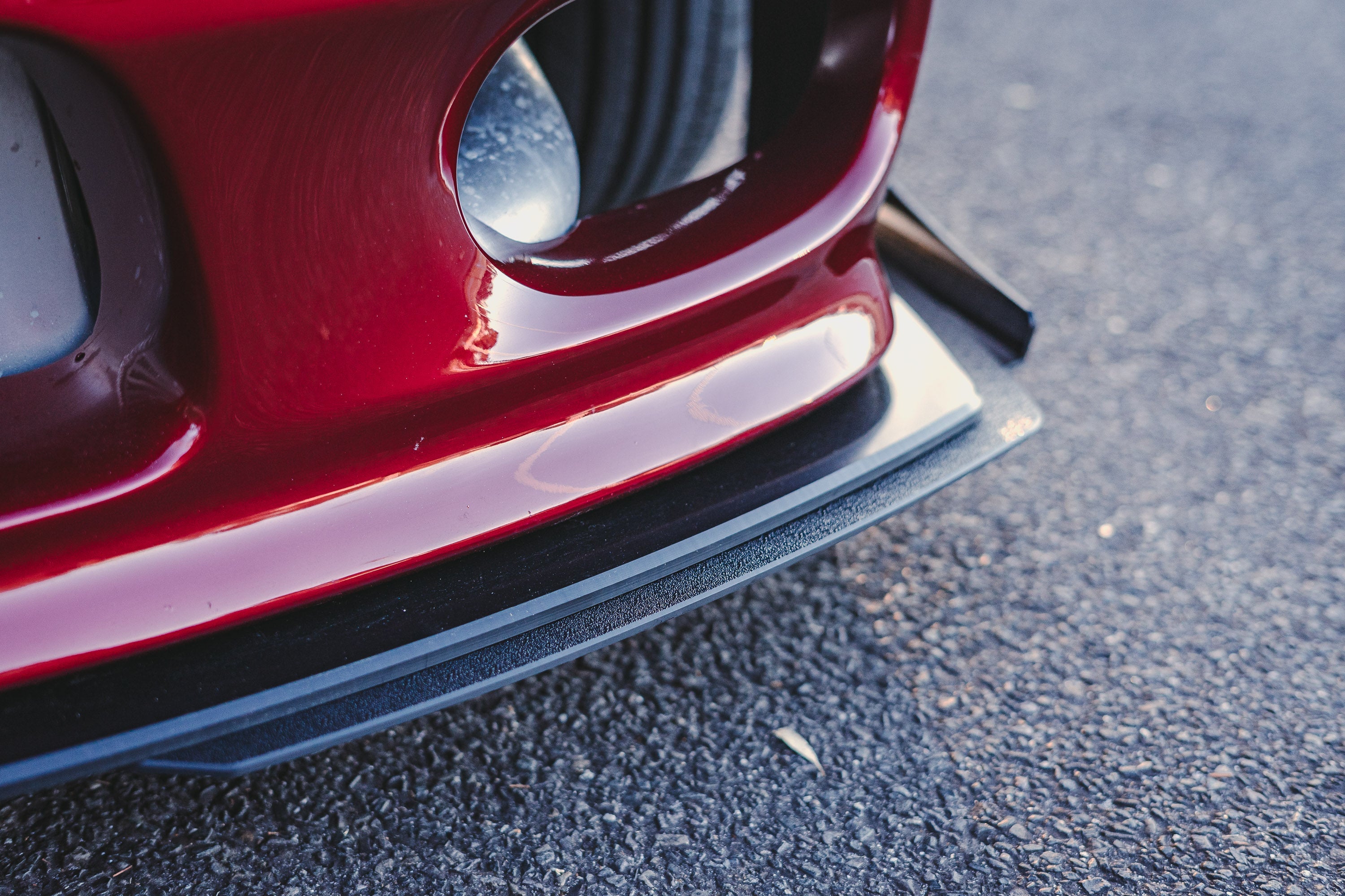 Flow Designs S15 / 200SX Front Lip Splitter (For Standard Front Bar) - iilumolab