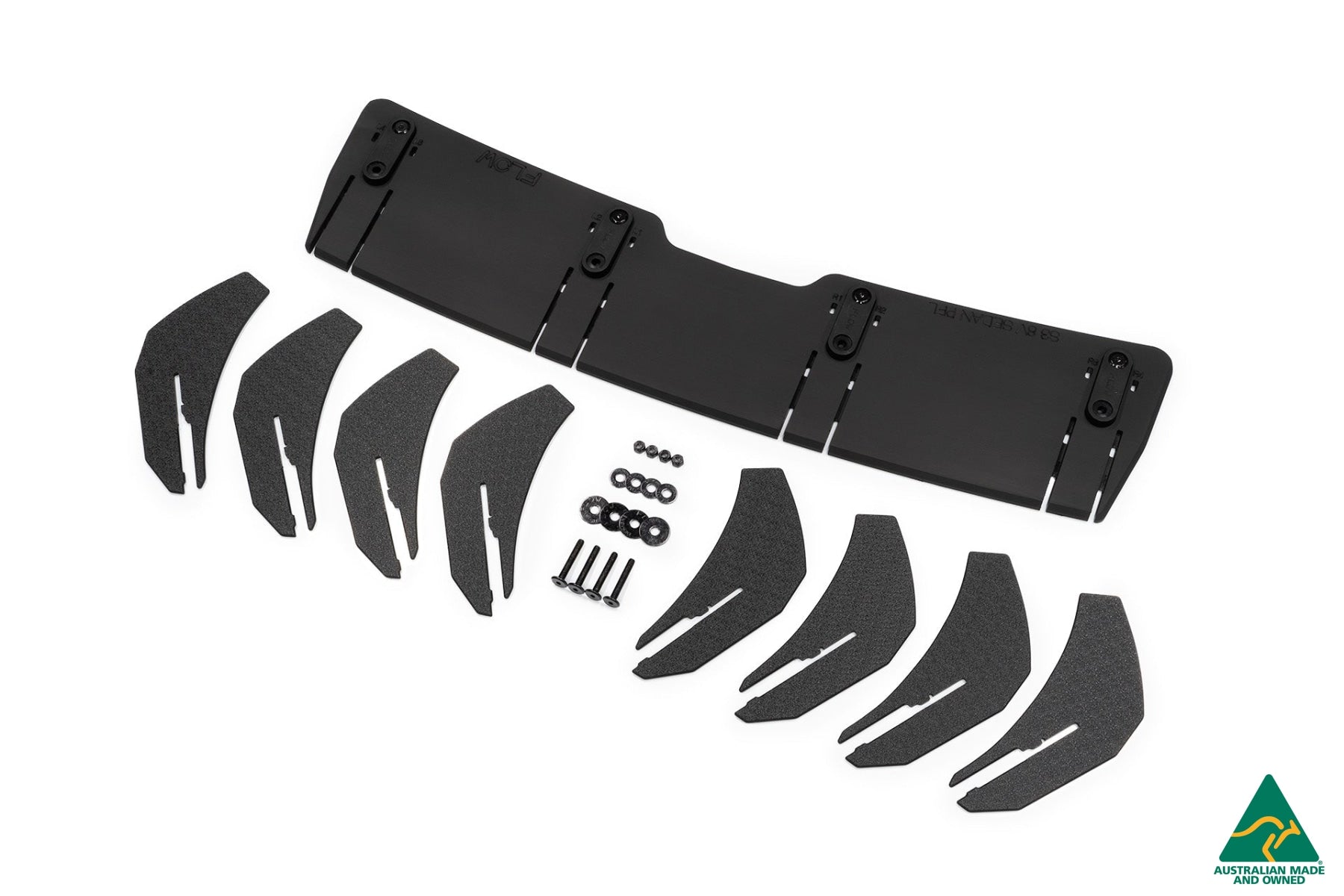Flow Designs S3 8V Sedan Pre-Facelift Flow-Lock Rear Diffuser - iilumolab