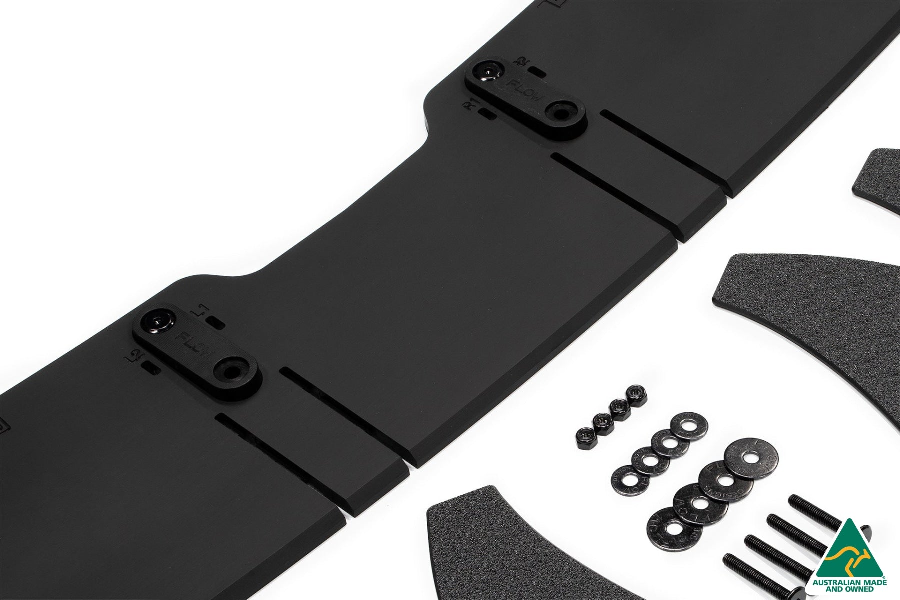 Flow Designs S3 8V Sedan Pre-Facelift Flow-Lock Rear Diffuser - iilumolab