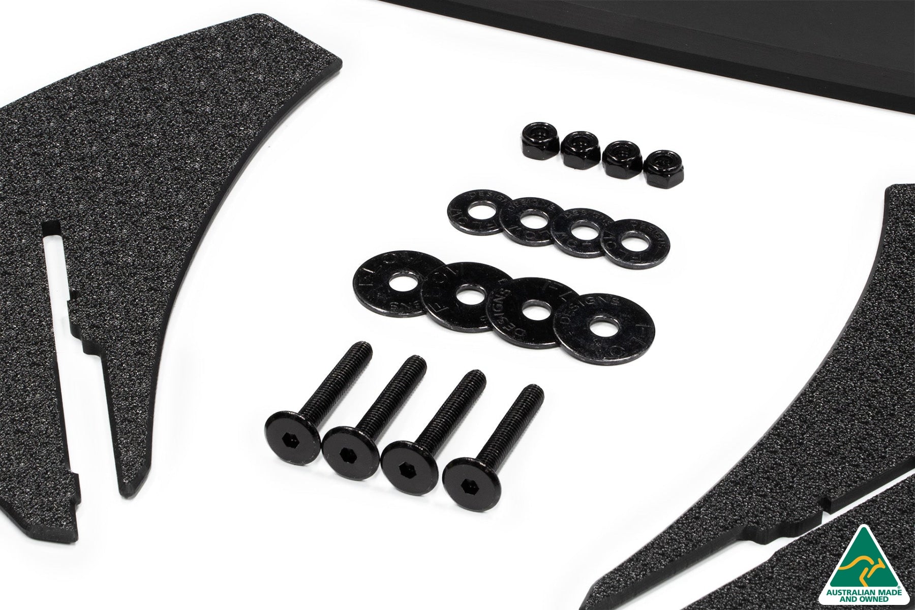 Flow Designs S3 8V Sedan Pre-Facelift Flow-Lock Rear Diffuser - iilumolab