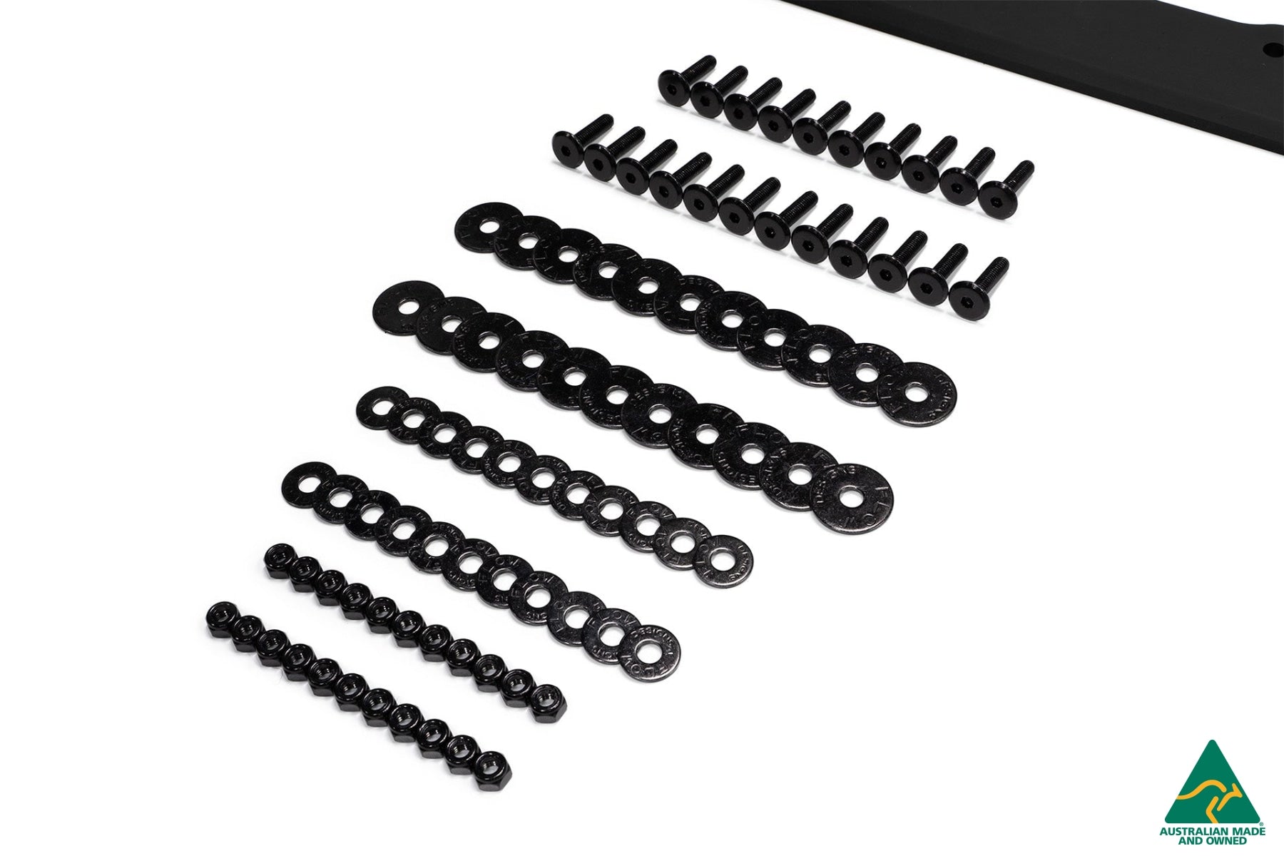 Flow Designs EX-DISPLAY - Impreza WRX/RS G3 Hatch/Sedan PFL Side Skirt Splitters (Pair) - TEXTURED MATTE BLACK - iilumolab