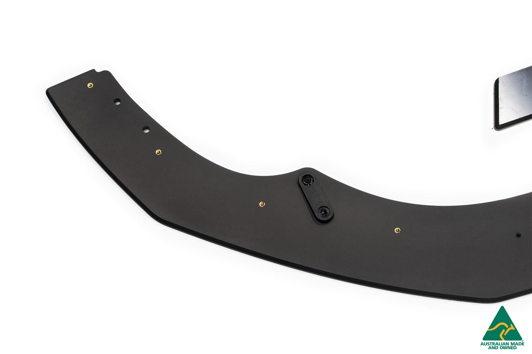 Flow Designs S3 8V Sedan Pre-Facelift Front Lip Splitter V3 & Mounting Brace - iilumolab