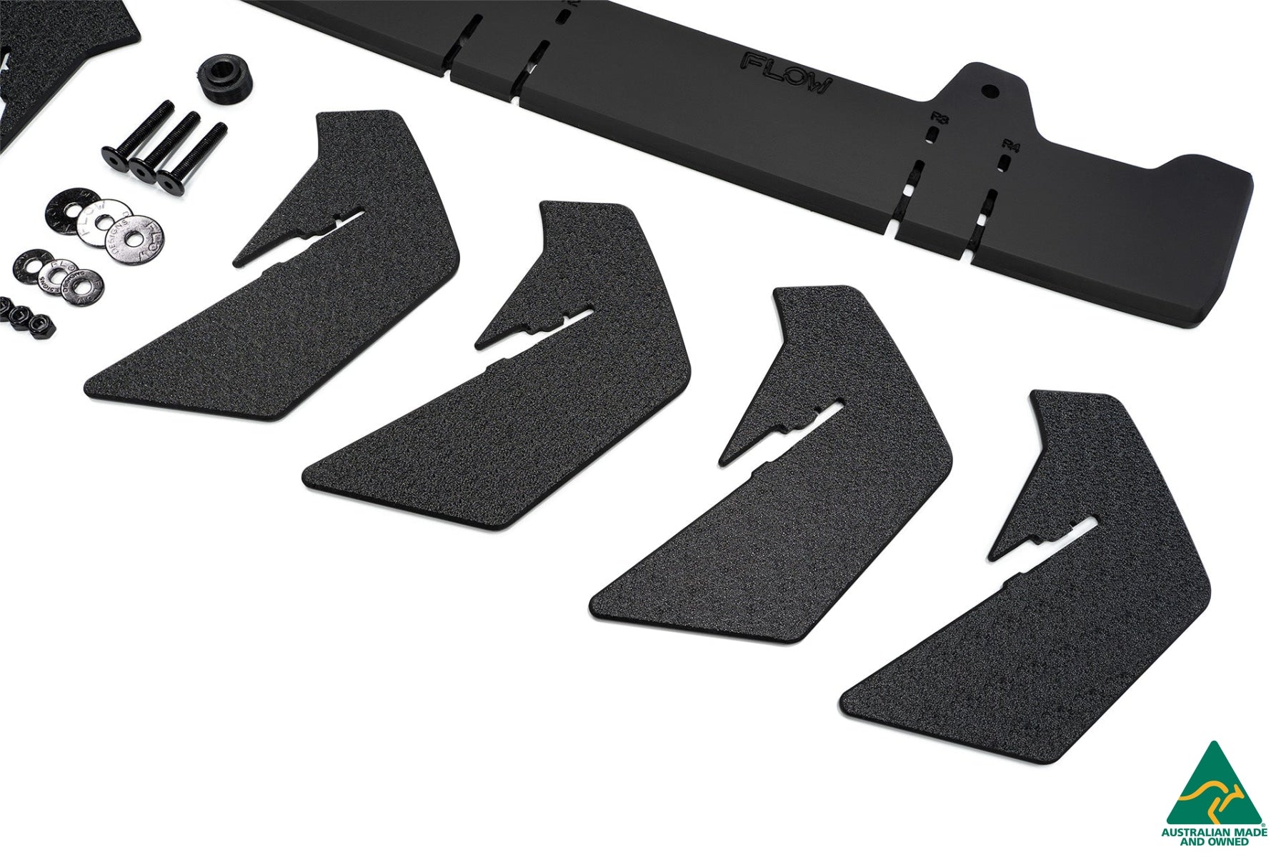 Flow Designs Impreza WRX/RS G3 Sedan PFL Flow-Lock Rear Diffuser - iilumolab