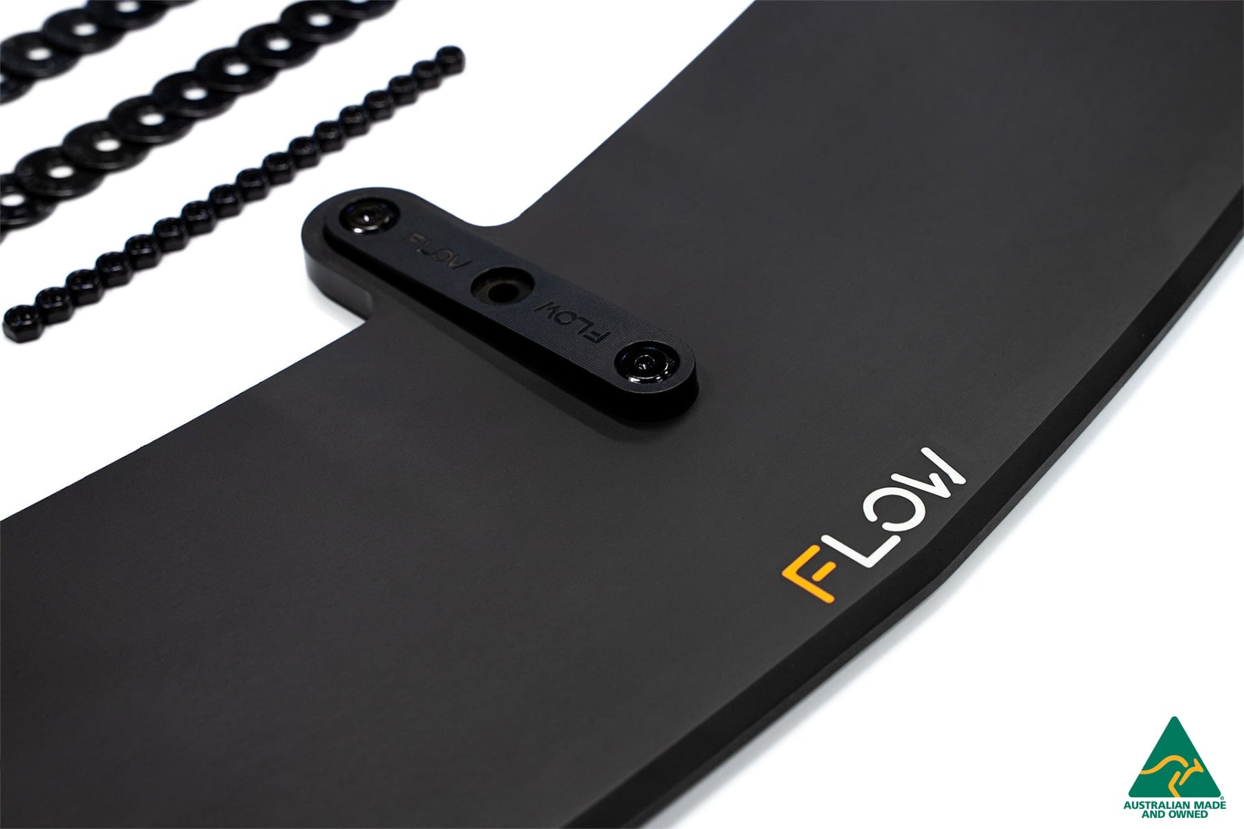 Flow Designs Lancer Evolution IX Front Lip Splitter With Support Rods - iilumolab