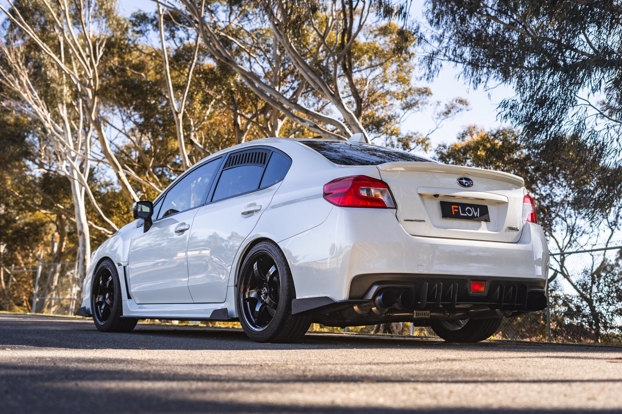 Flow Designs VA WRX & STI Rear Spat Winglets (Pair) - iilumolab
