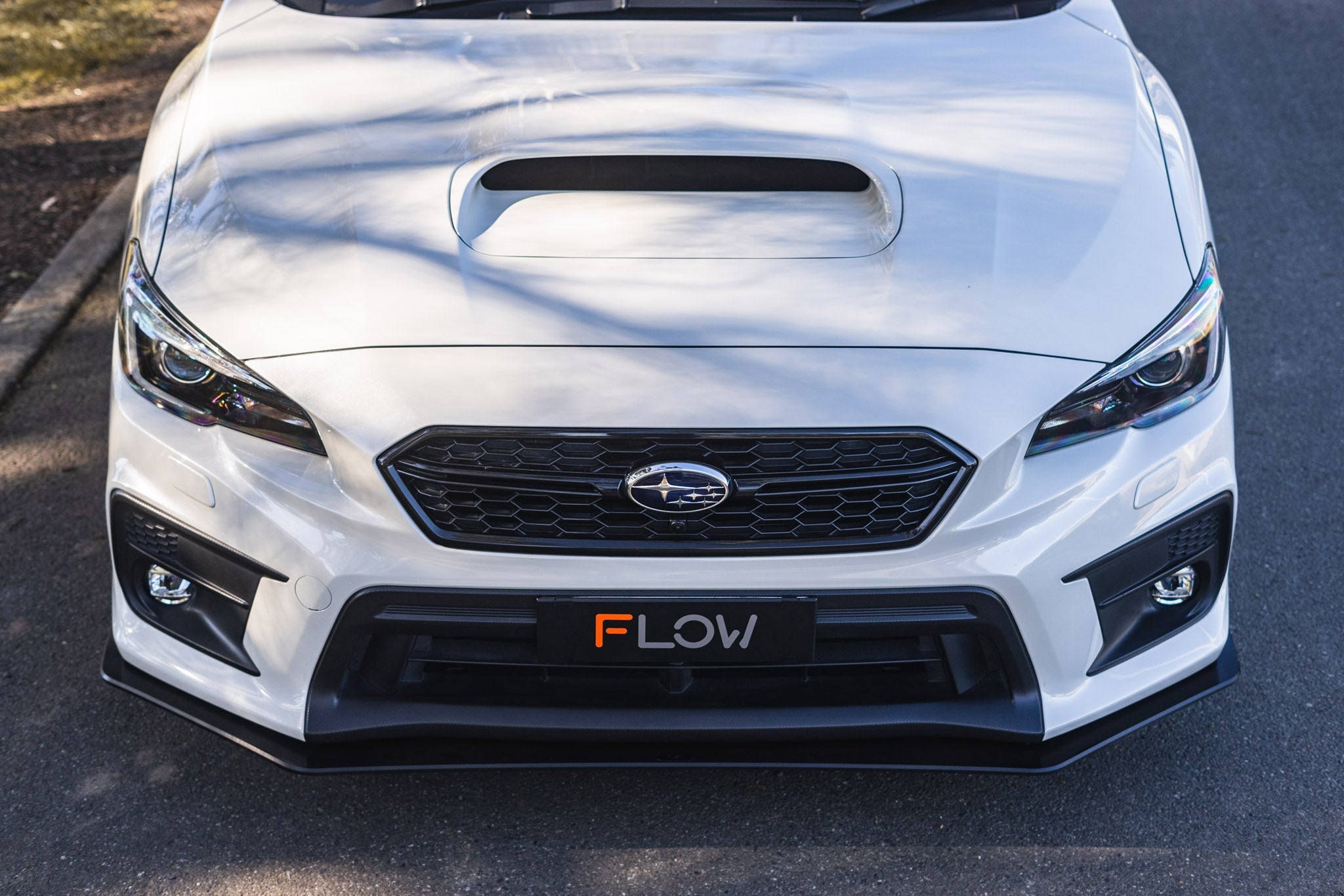 Flow Designs VA WRX & STI Front Lip Splitter - iilumolab