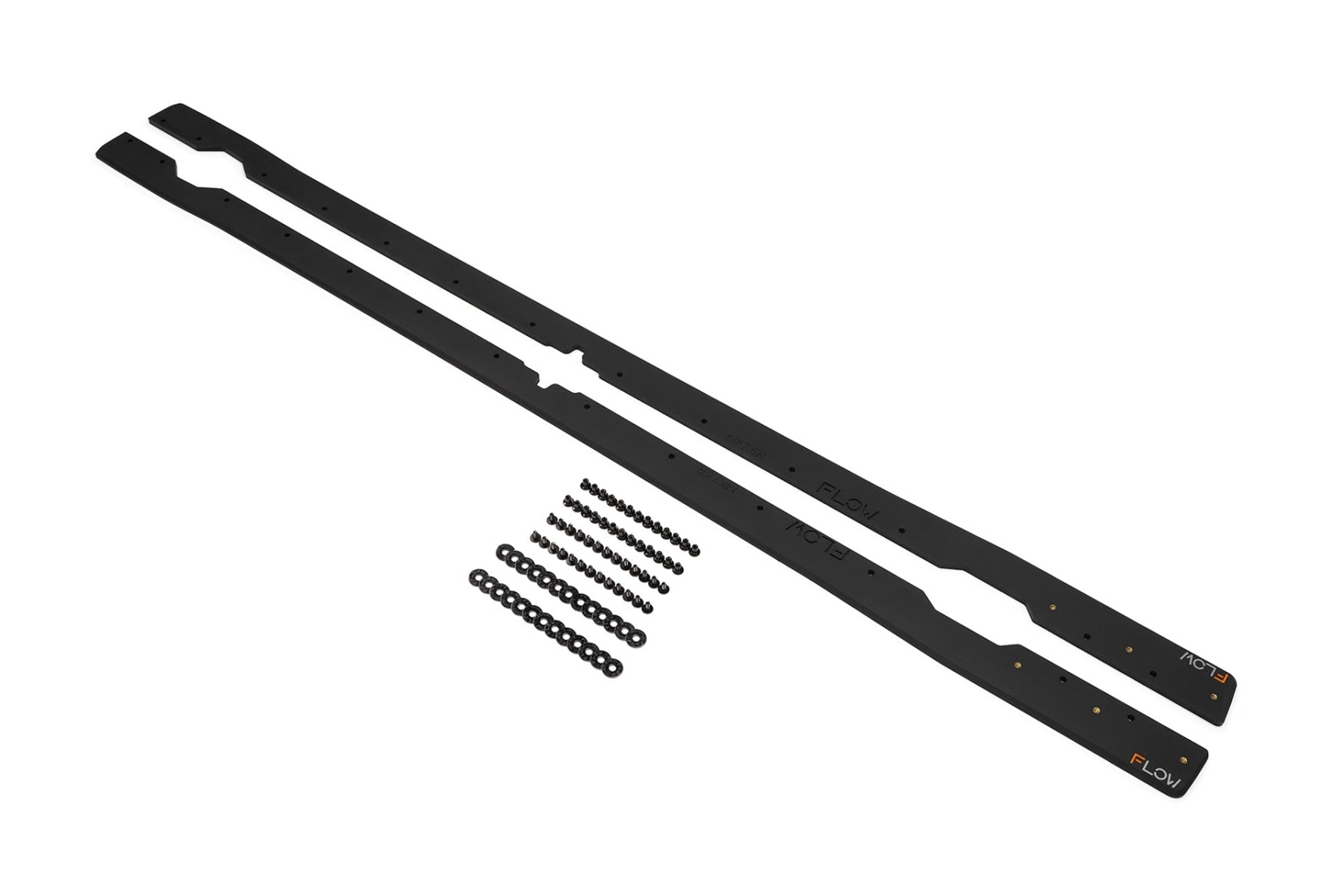 Flow Designs RETURNED STOCK - MK7.5 Golf R/7.5 Golf R Wagon Side Skirt Splitters (Pair) - GLOSS BLACK - iilumolab