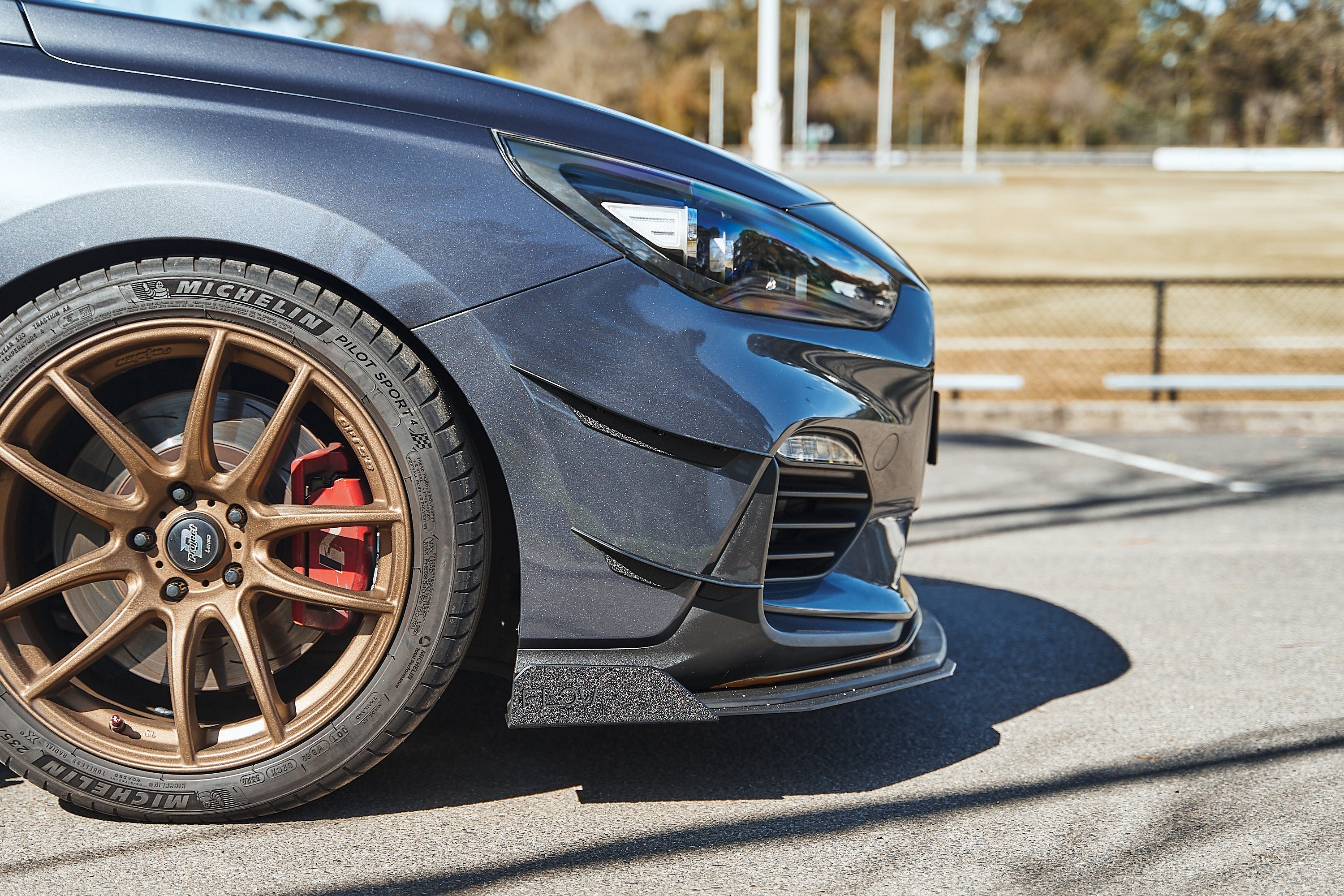 Flow Designs i30 N PD (PFL) Front Bumper Canards - iilumolab