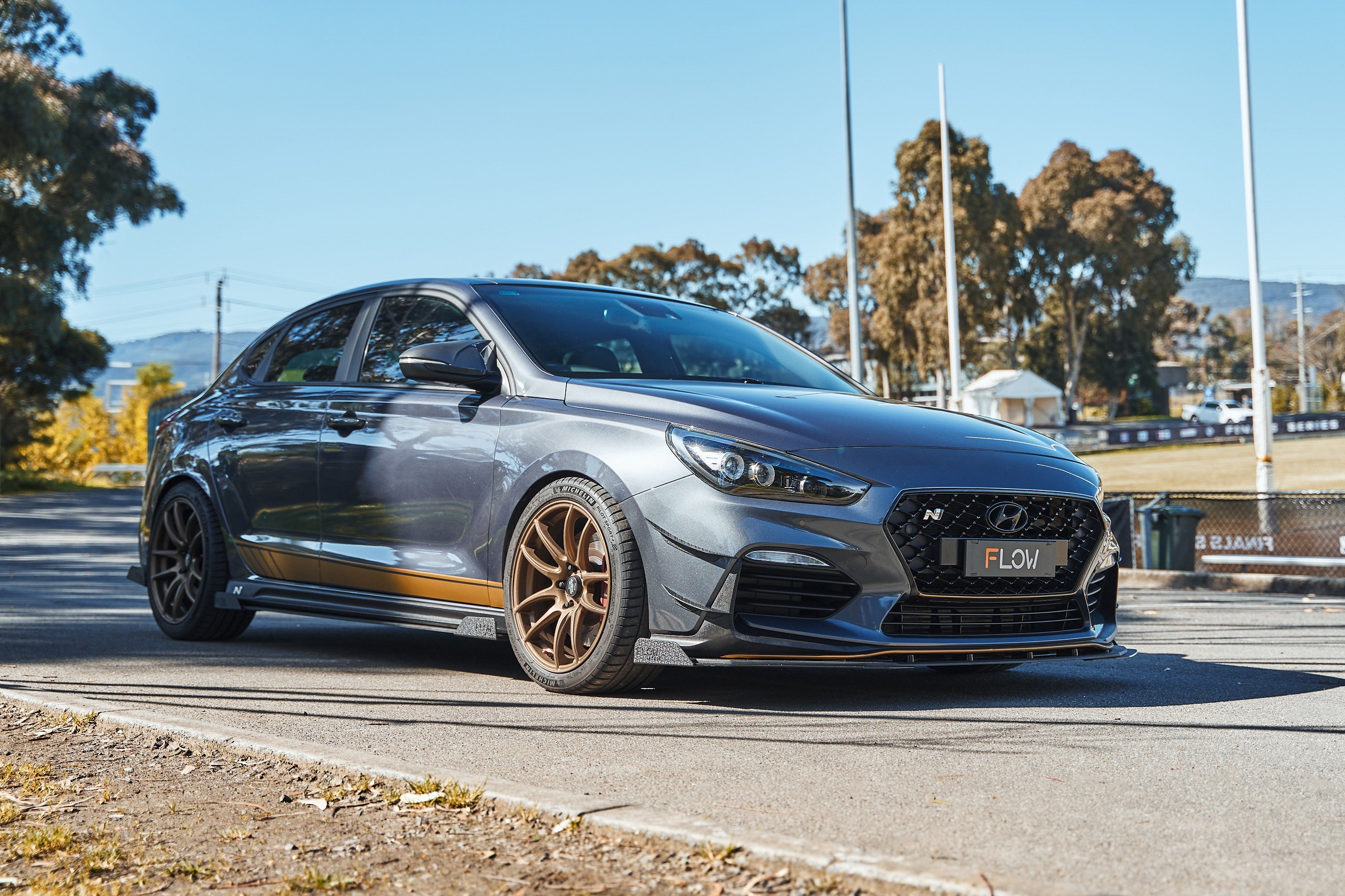 Flow Designs i30 N PD (PFL) Front Bumper Canards - iilumolab