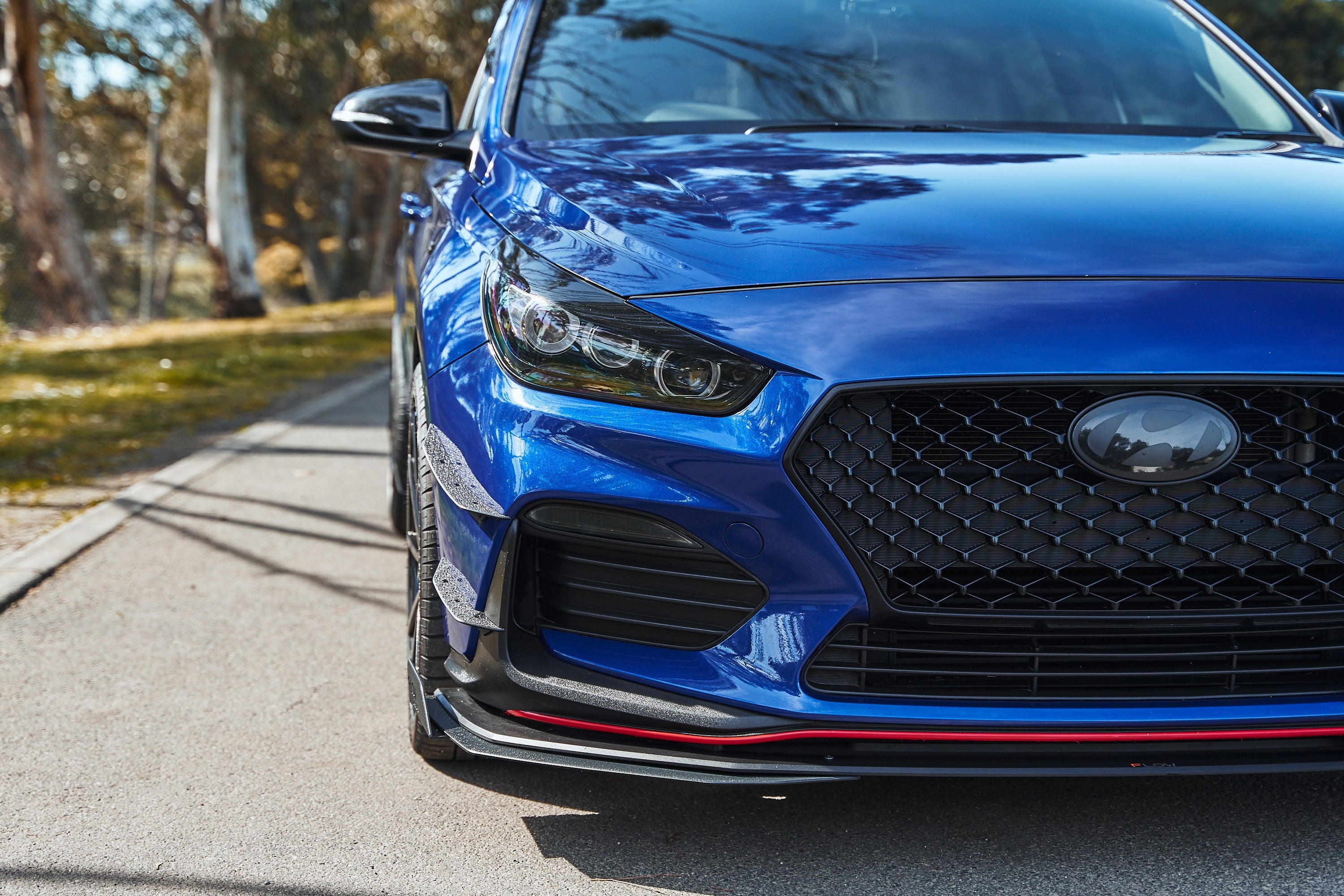 Flow Designs i30 N Line Front Bumper Canards - iilumolab