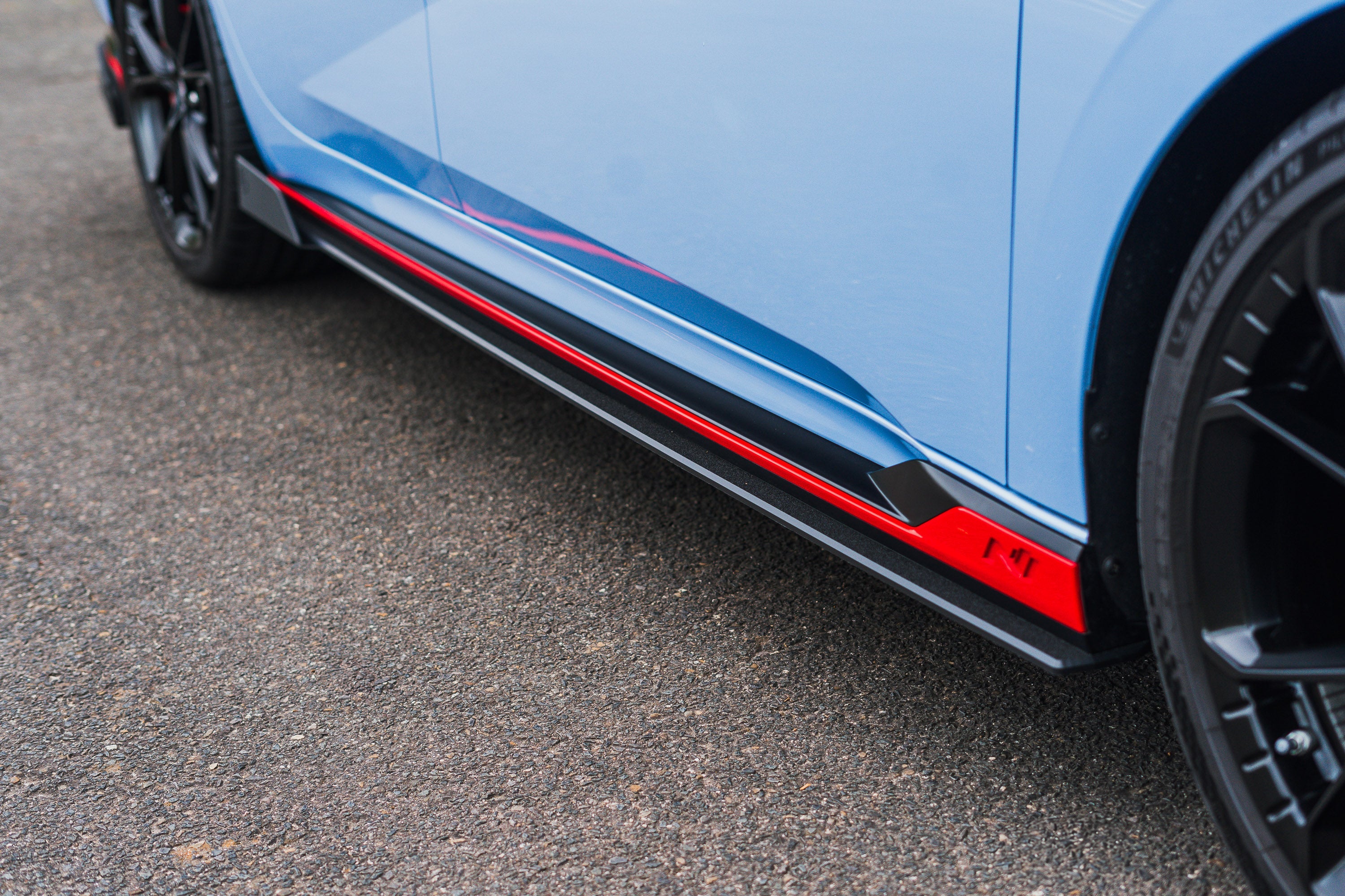 Flow Designs CN7 V2 i30N Sedan FL 2024+ Side Skirt Splitters (Pair) - iilumolab
