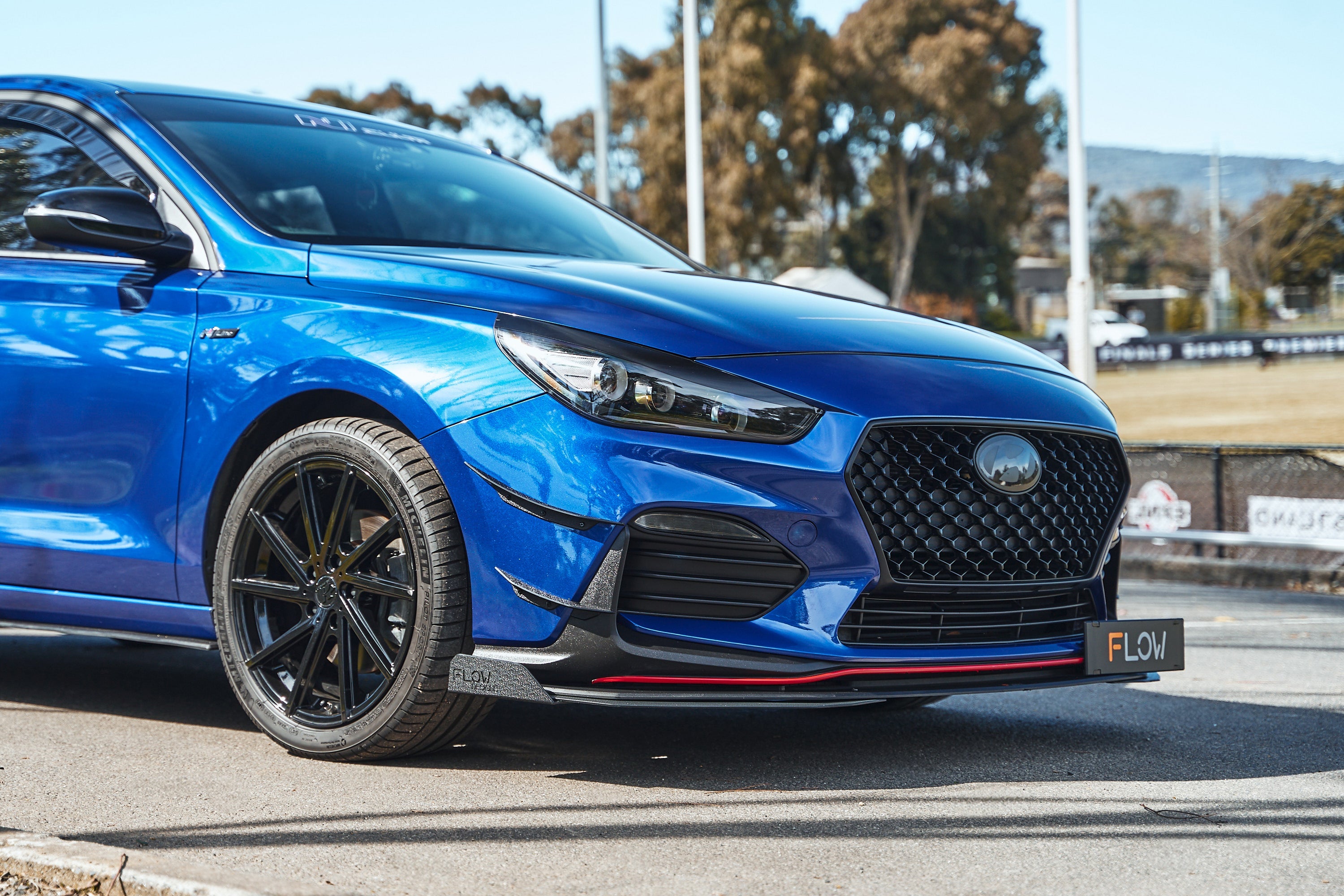 Flow Designs i30 N Line Front Bumper Canards - iilumolab