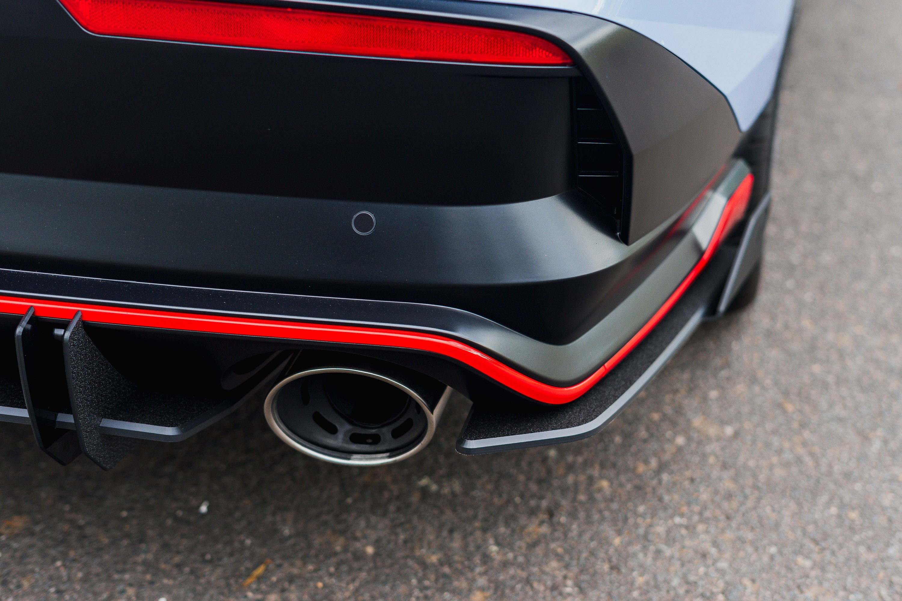 Flow Designs CN7 V2 Elantra N Sedan Facelift V2 - 2024 Rear Spat Winglets (Pair) - iilumolab