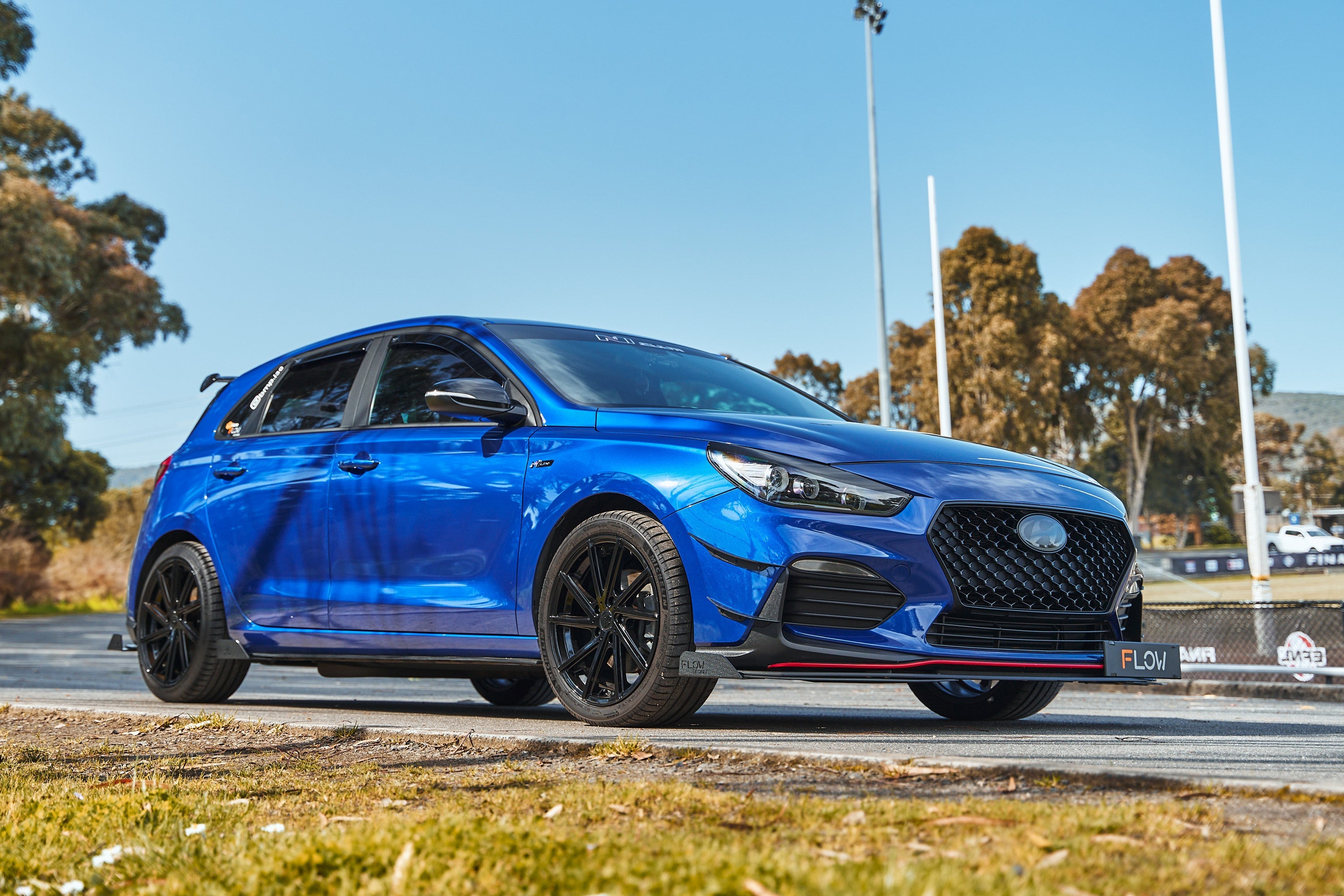 Flow Designs i30 N Line Front Bumper Canards - iilumolab