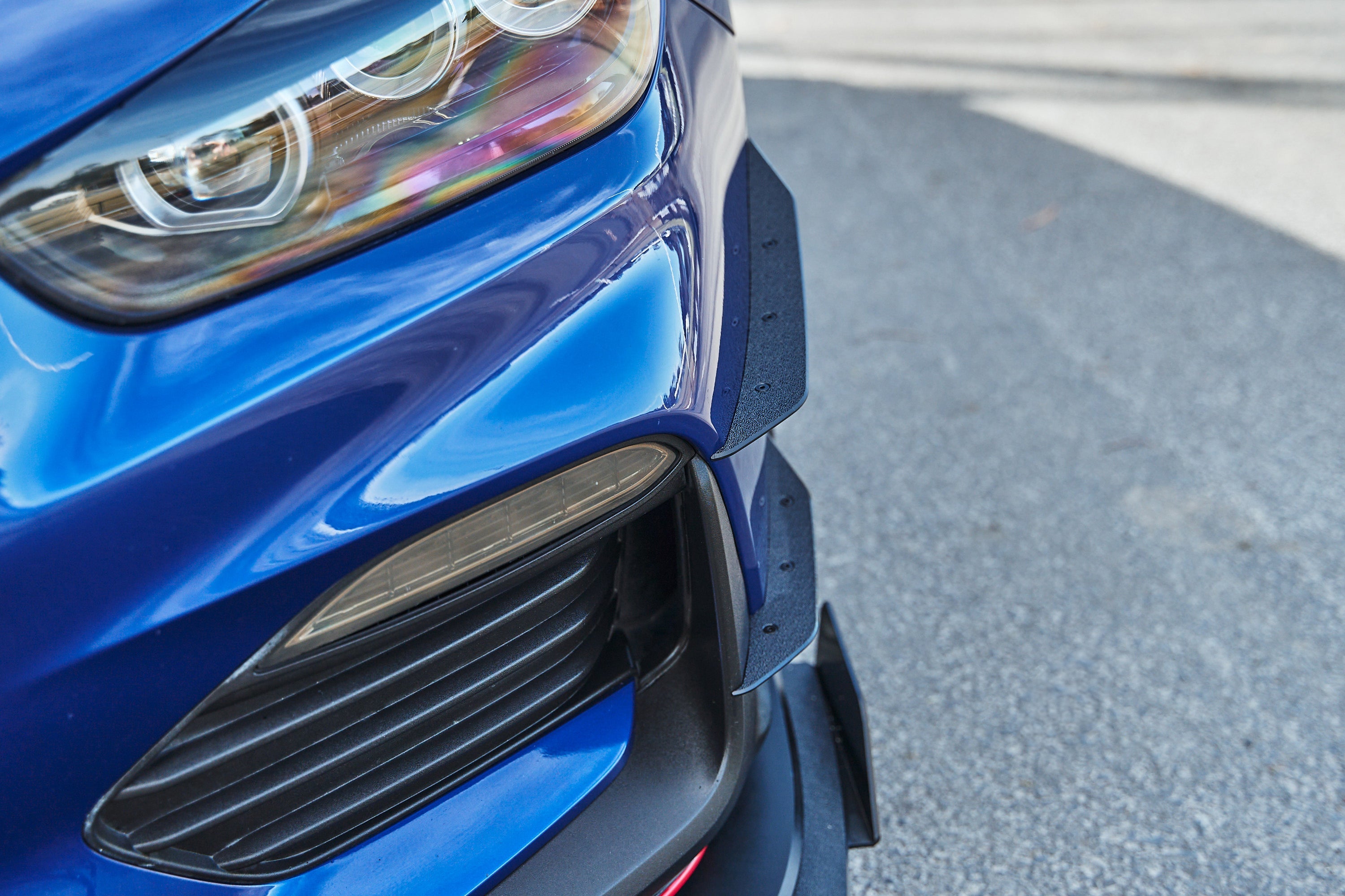 Flow Designs i30 N Line Front Bumper Canards - iilumolab