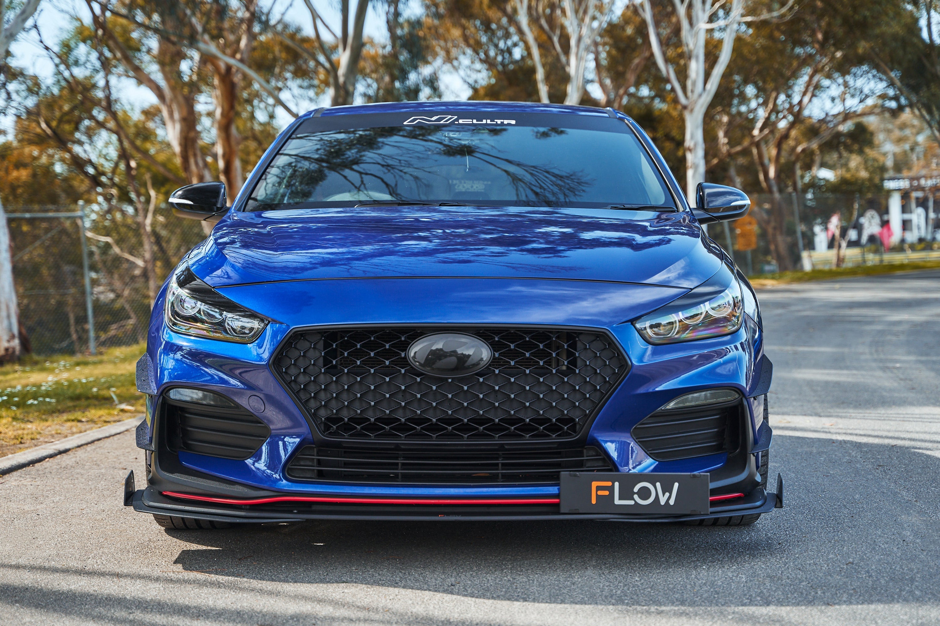Flow Designs i30 N Line Front Bumper Canards - iilumolab