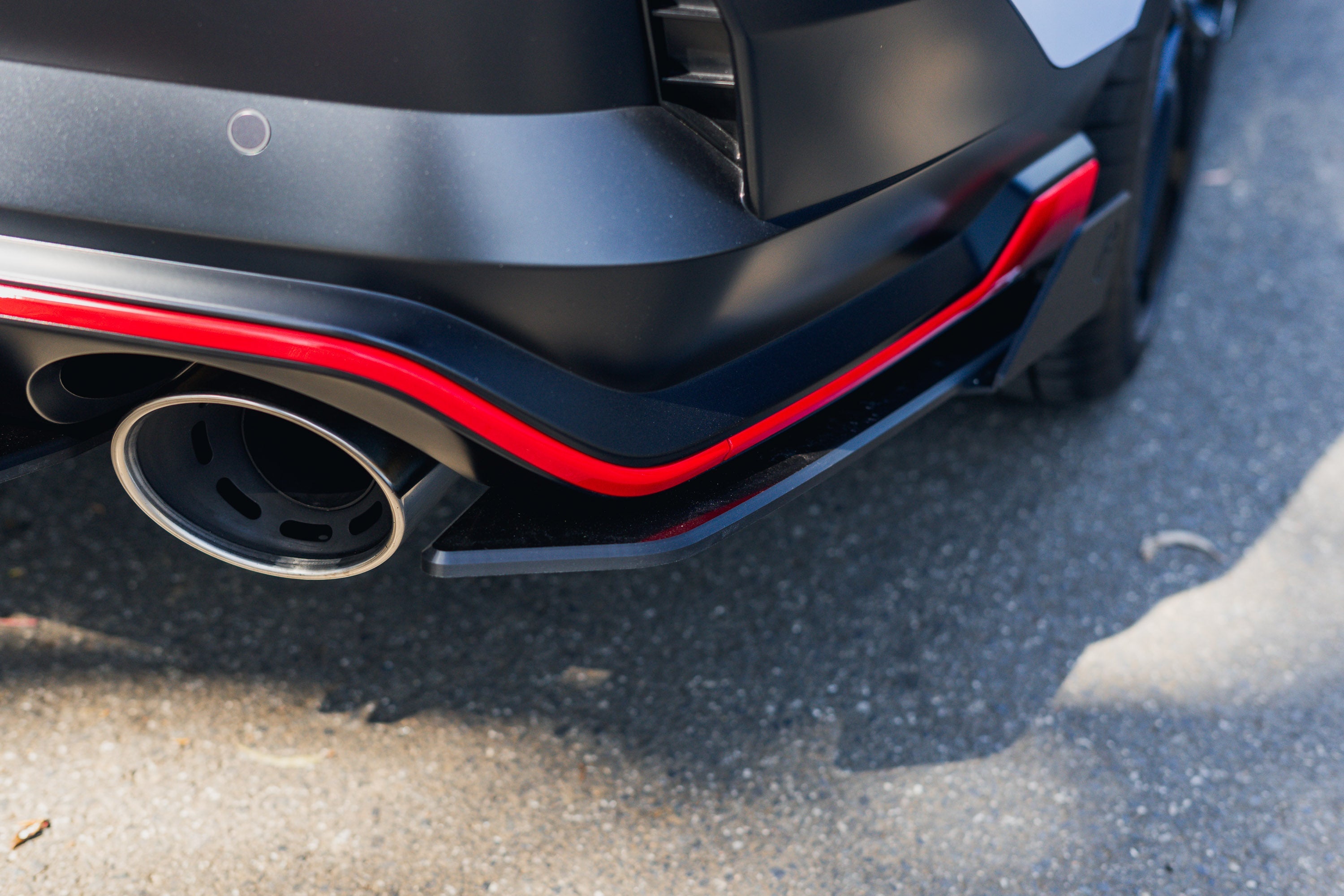Flow Designs CN7 V2 Elantra N Sedan Facelift V2 - 2024 Rear Spat Winglets (Pair) - iilumolab
