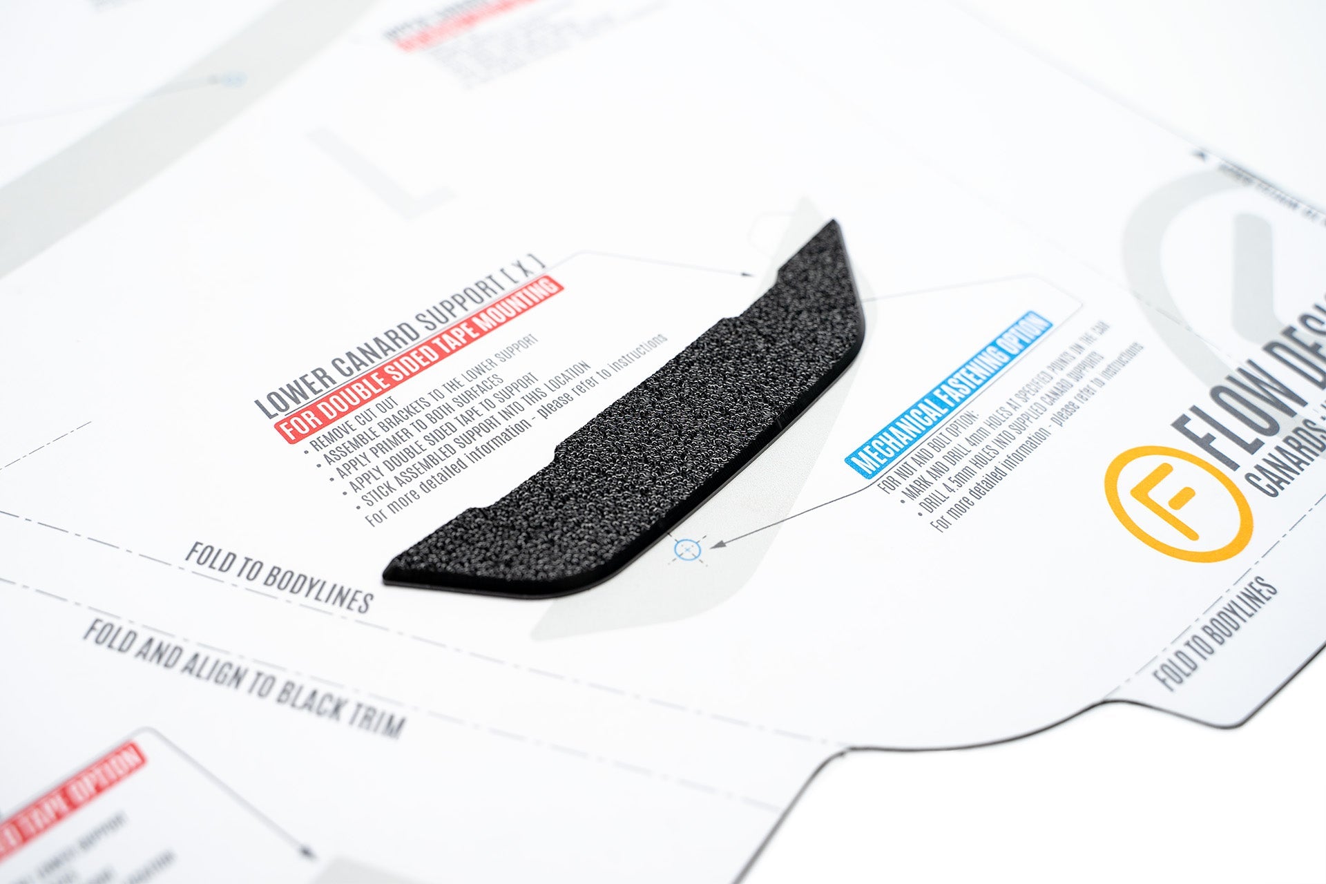 Flow Designs i30 N PD (FL) Front Bumper Canards - iilumolab