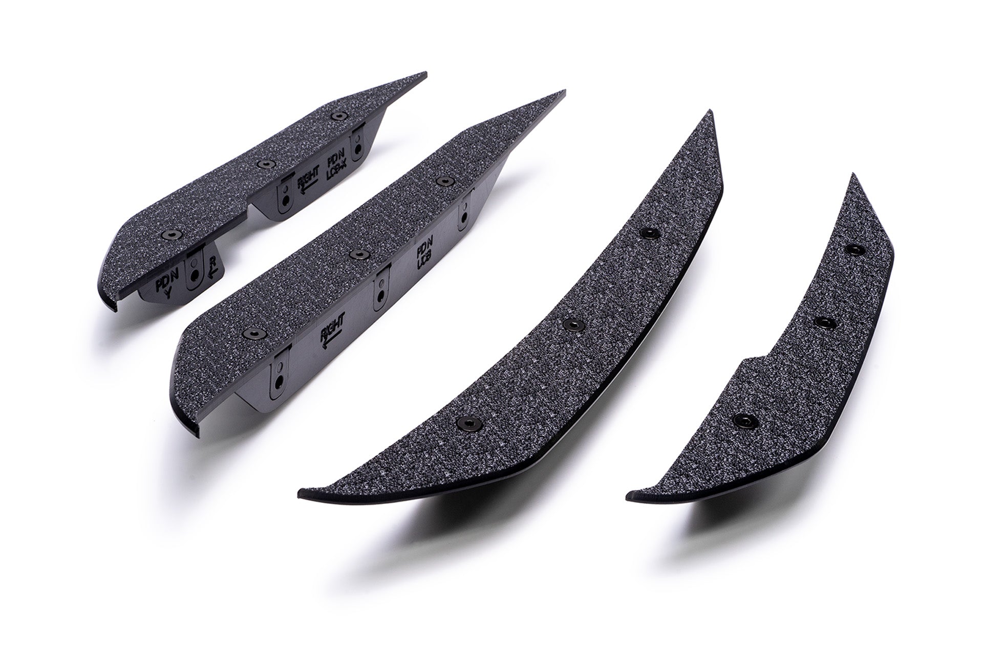 Flow Designs i30 N PD (FL) Front Bumper Canards - iilumolab