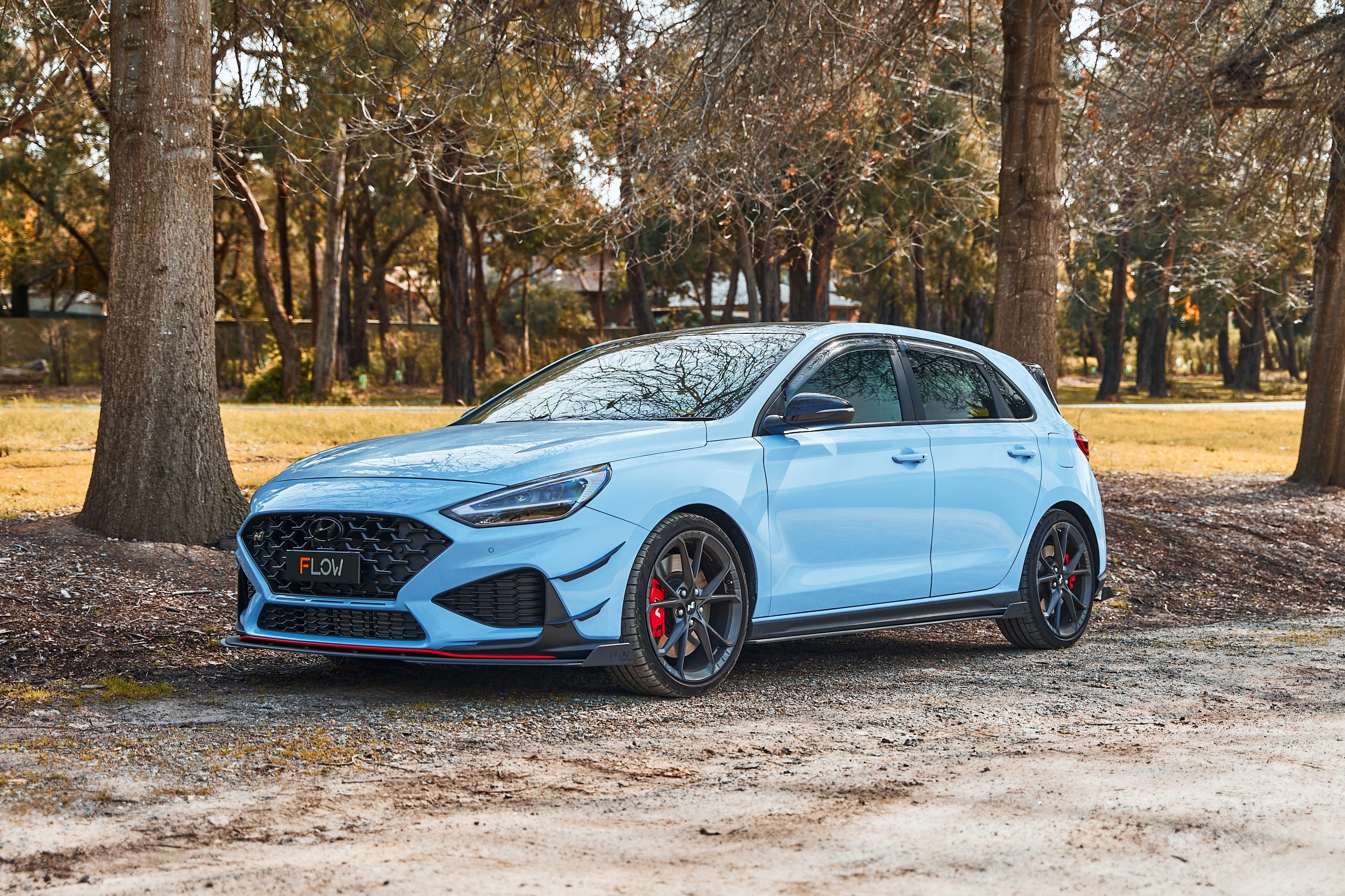 Flow Designs i30 N PD (FL) Front Bumper Canards - iilumolab