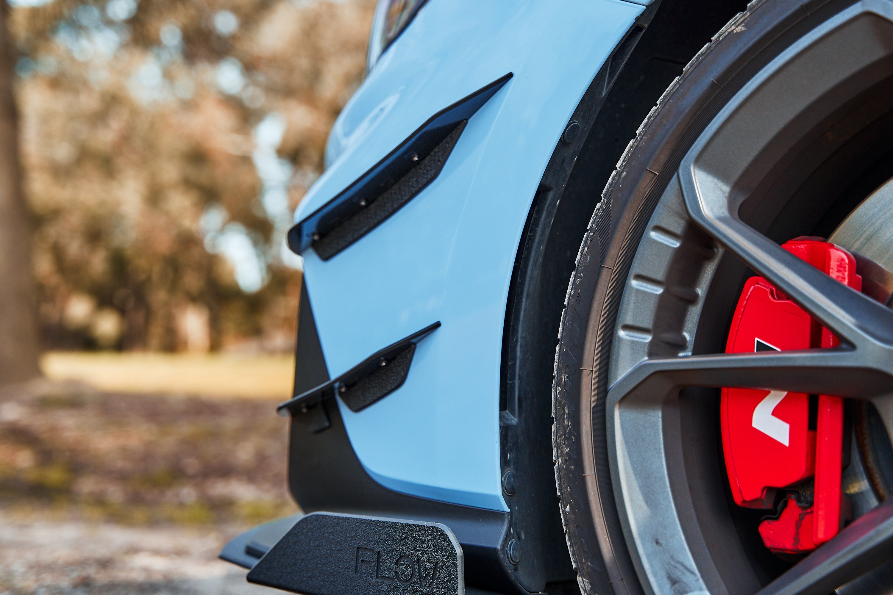 Flow Designs i30 N PD (FL) Front Bumper Canards - iilumolab