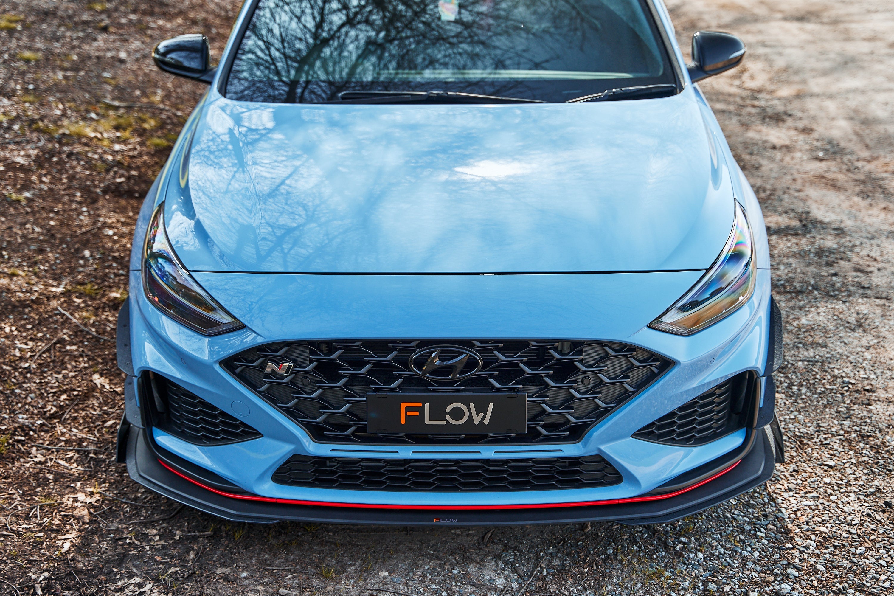 Flow Designs i30 N PD (FL) Front Bumper Canards - iilumolab