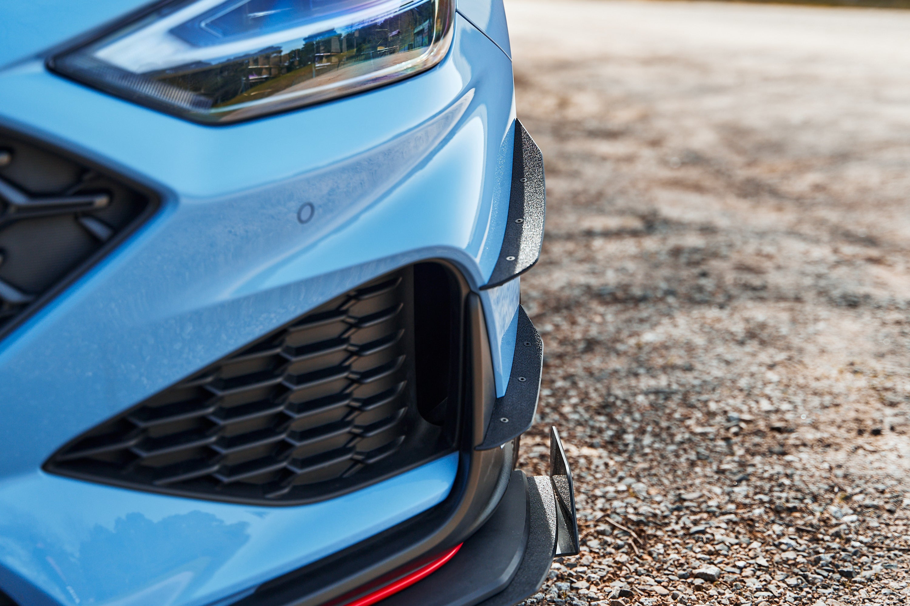 Flow Designs i30 N PD (FL) Front Bumper Canards - iilumolab